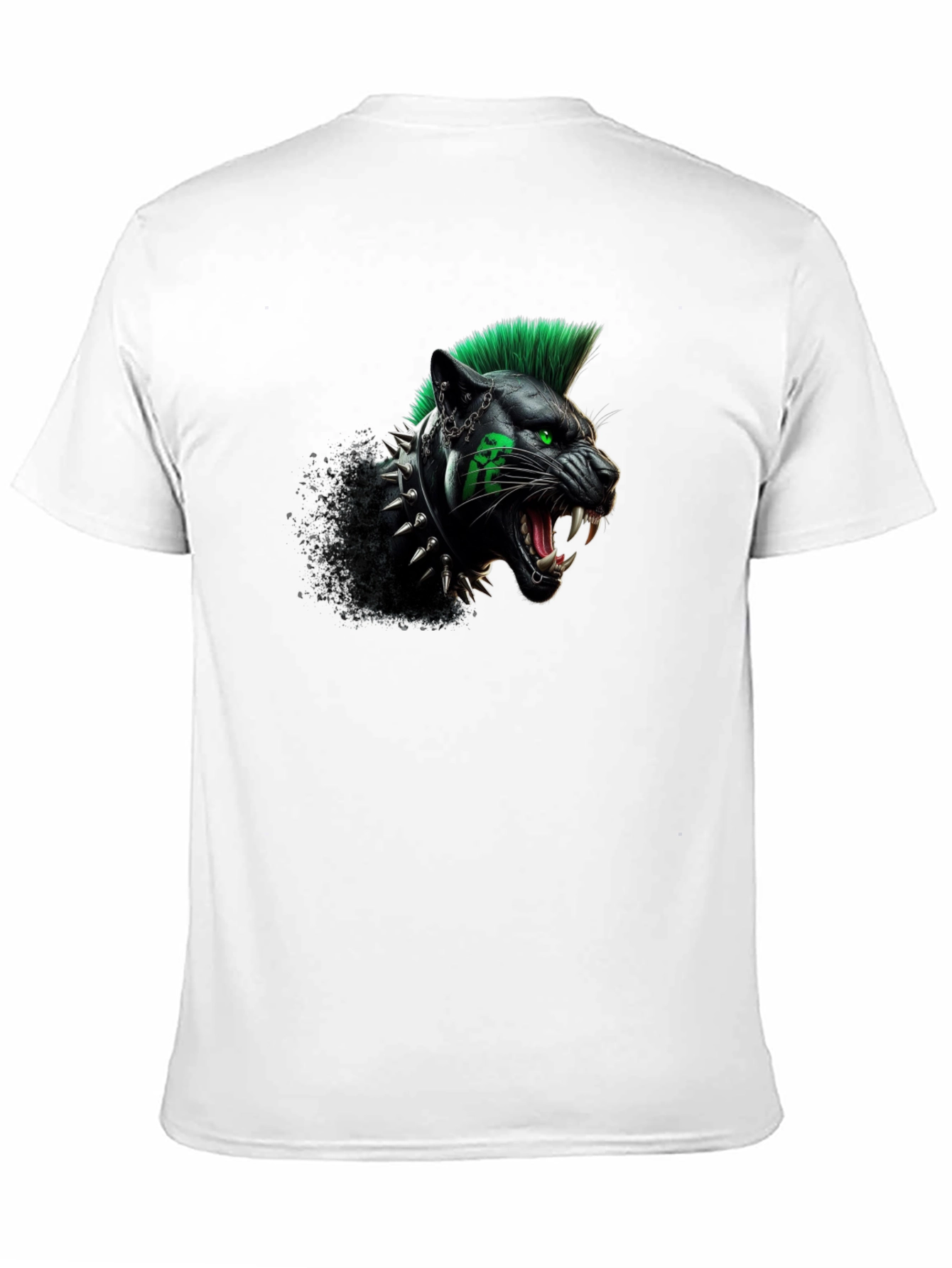 Black Punk Panther Graphic Tee - Unleash Your Wild Side view 11
