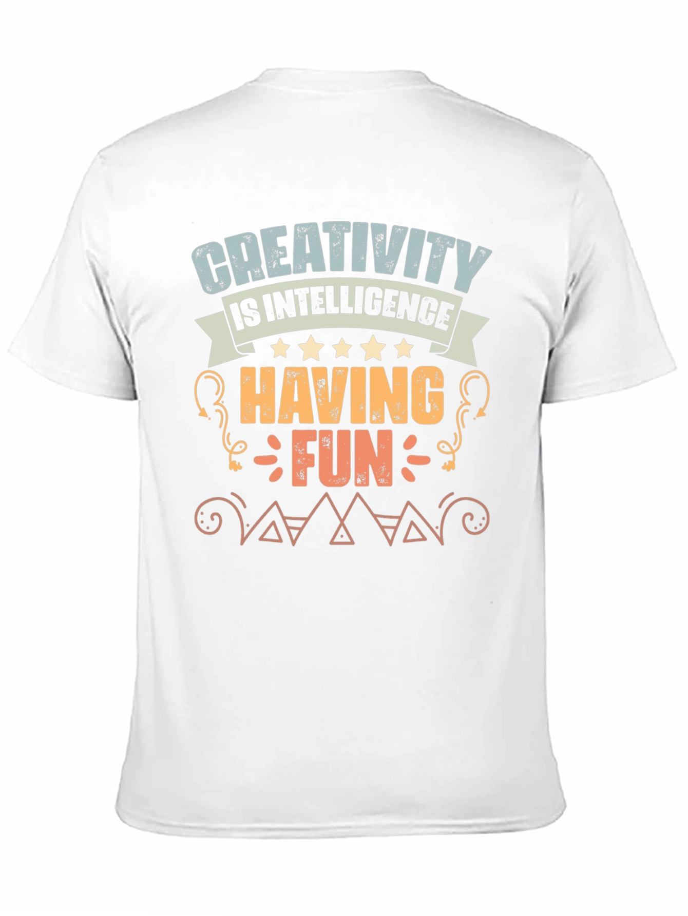 Black Creativity is Intelligence Graphic T-Shirt view 11