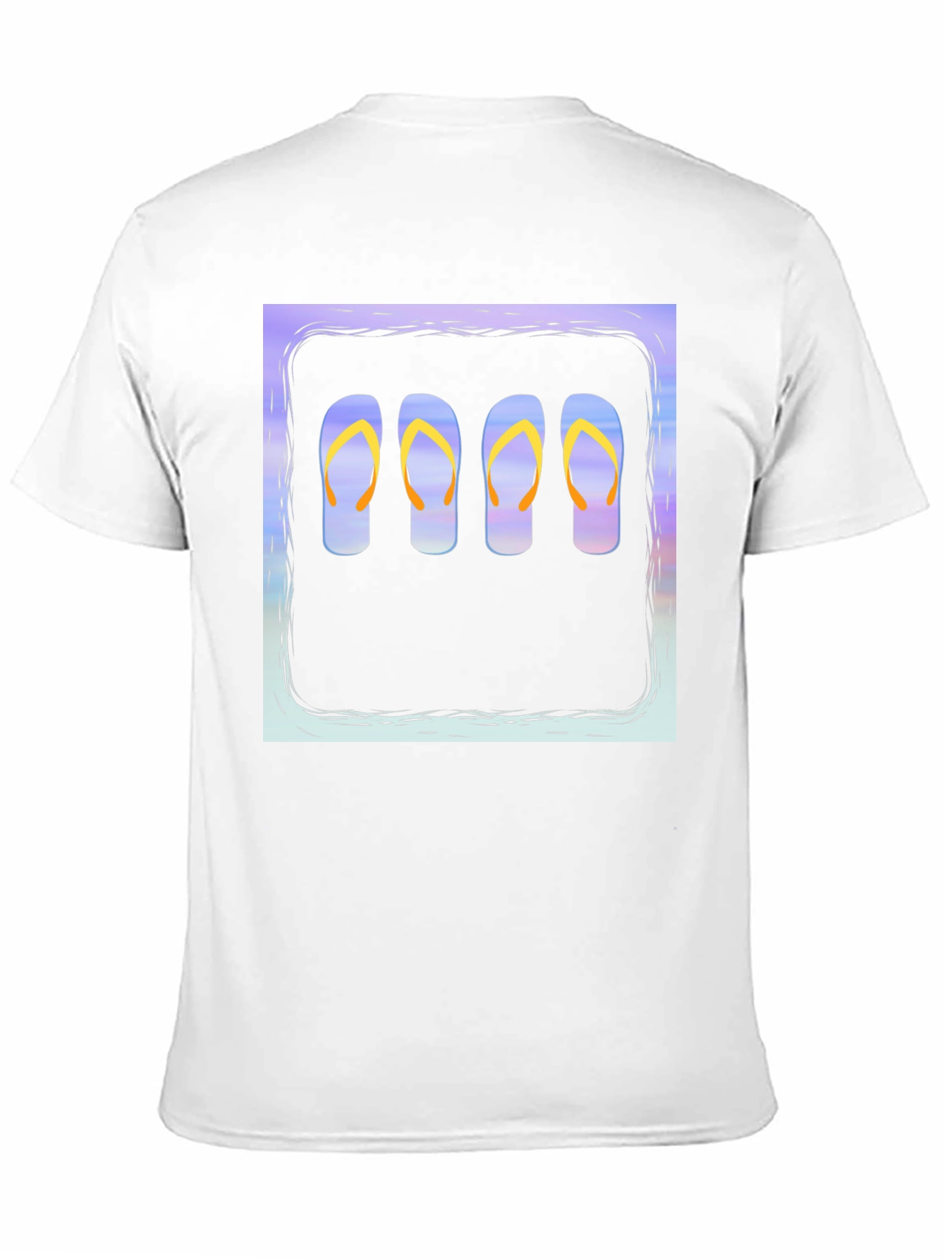 Black Flip Flop Graphic Tee - Vacation Vibes! view 11