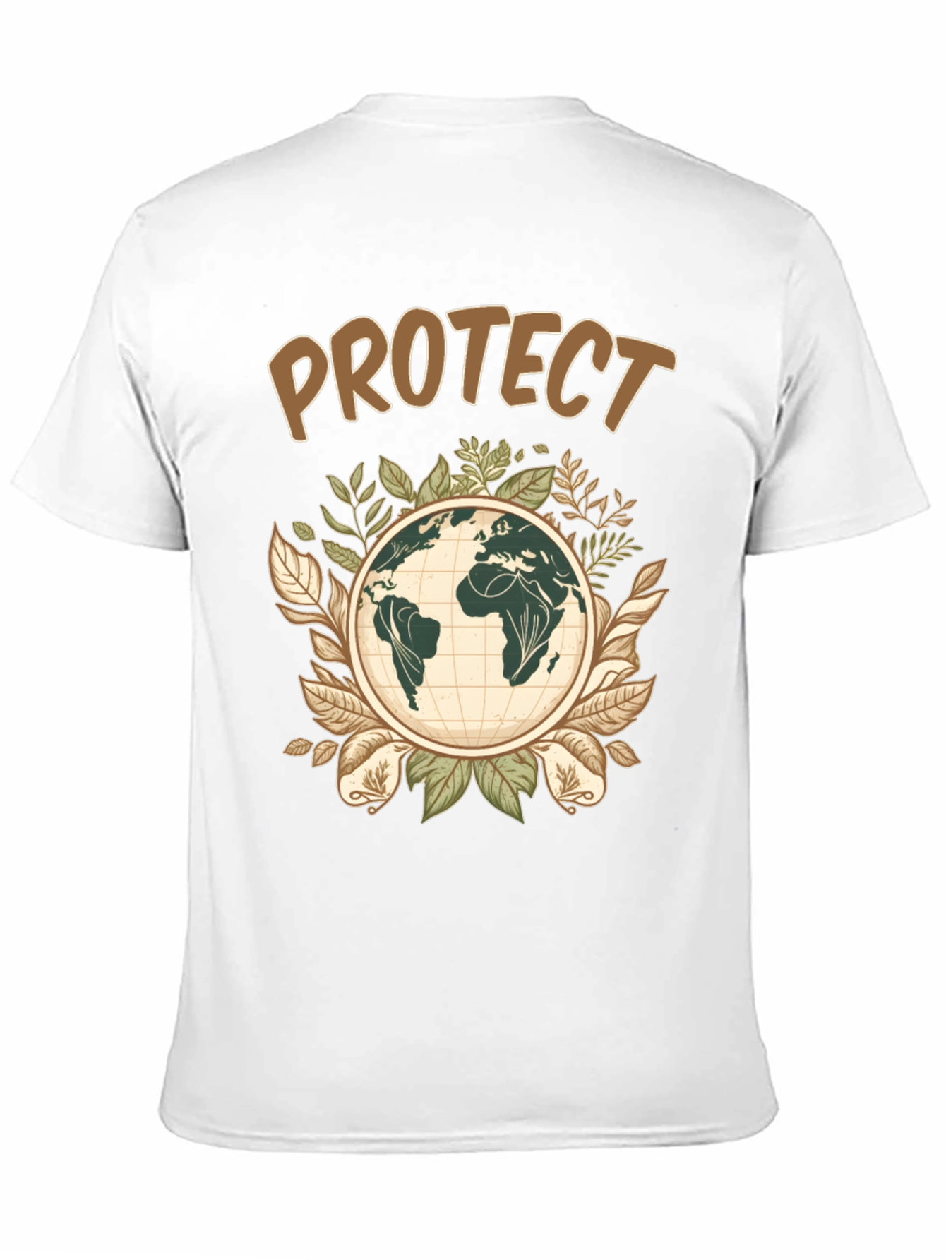 Black Protect Earth Graphic Tee view 11