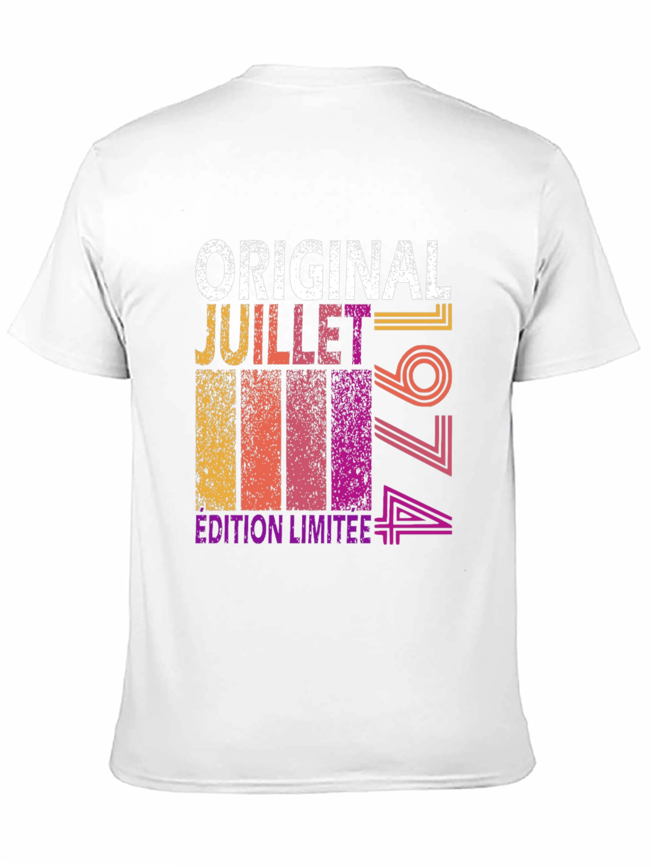 Black Original Juillet 1974 Limited Edition Tee view 11