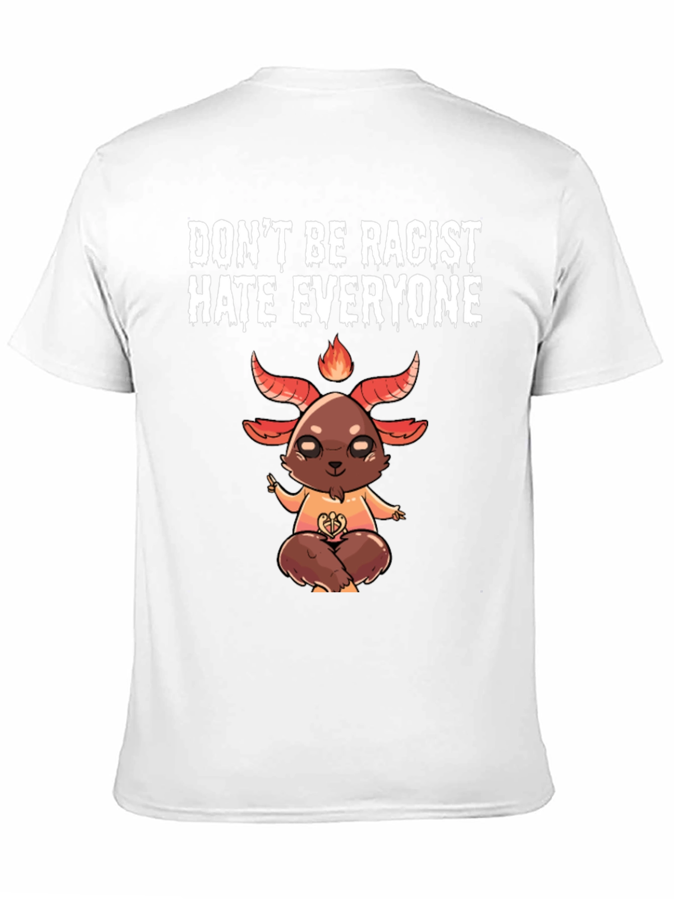 Black Don't Be Racist Hate Everyone Graphic Tee view 11