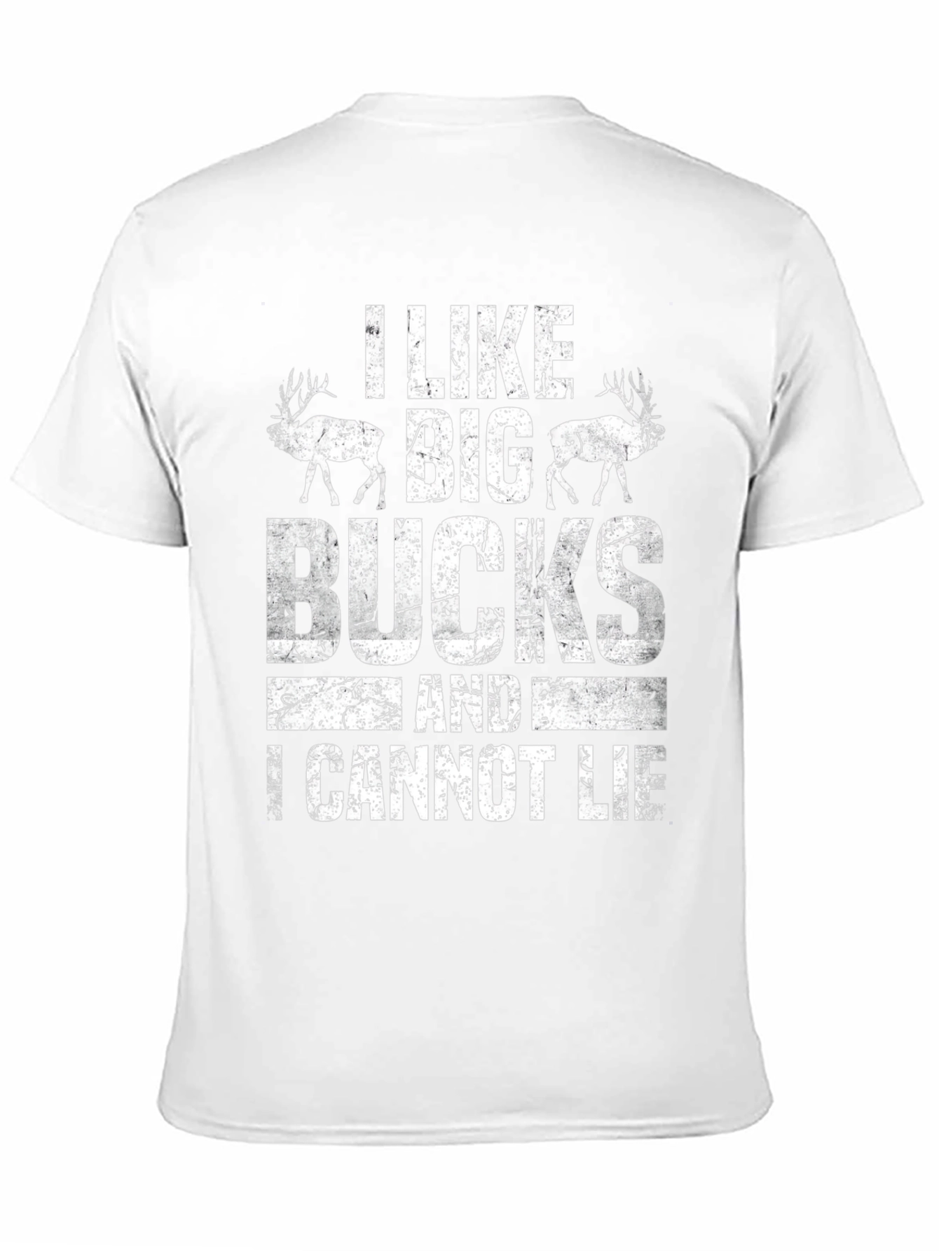 Black I Like Big Bucks Men's Graphic T-Shirt view 11