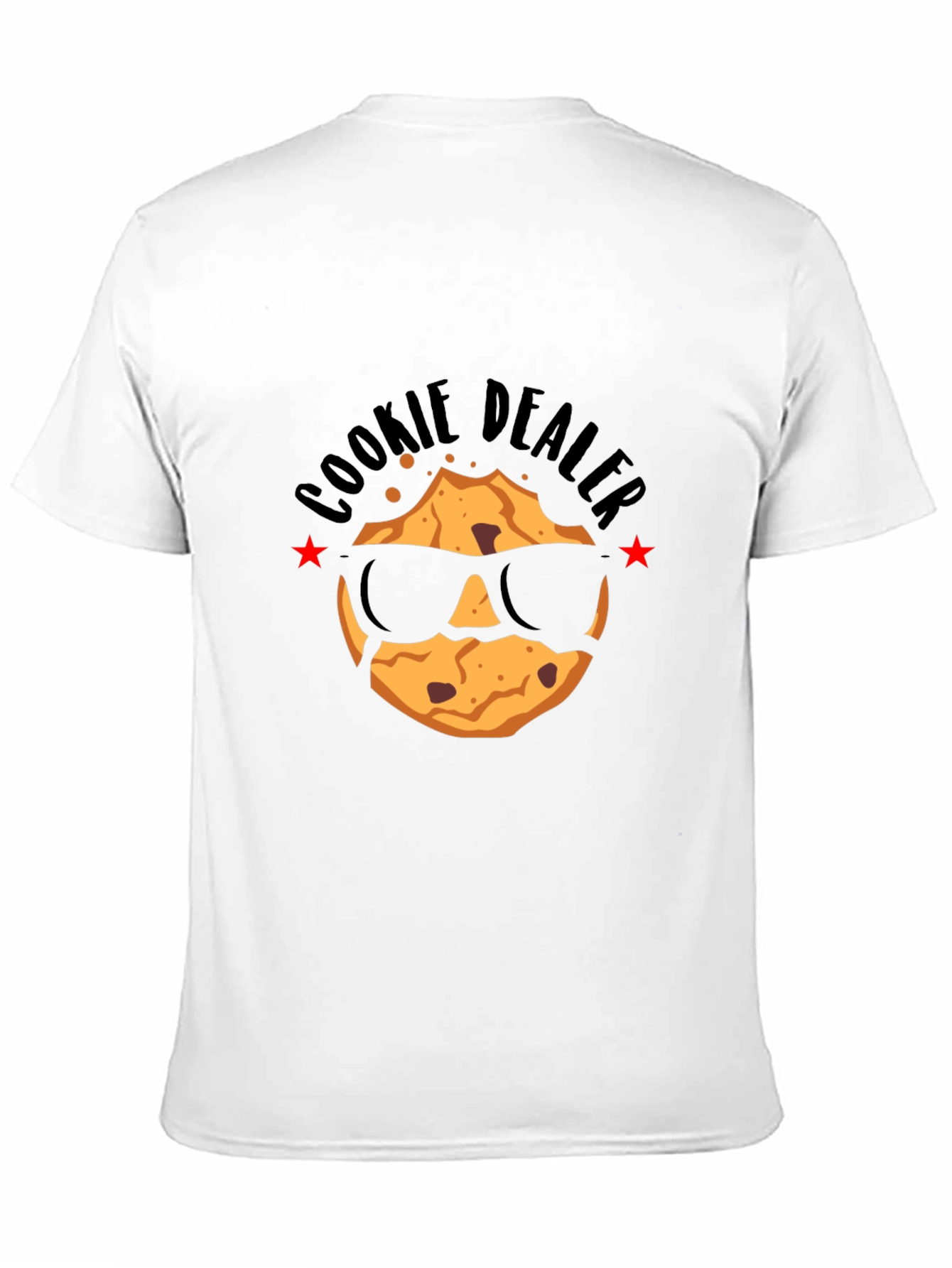 Black Cookie Dealer Graphic T-Shirt - Cool & Unique Design view 11