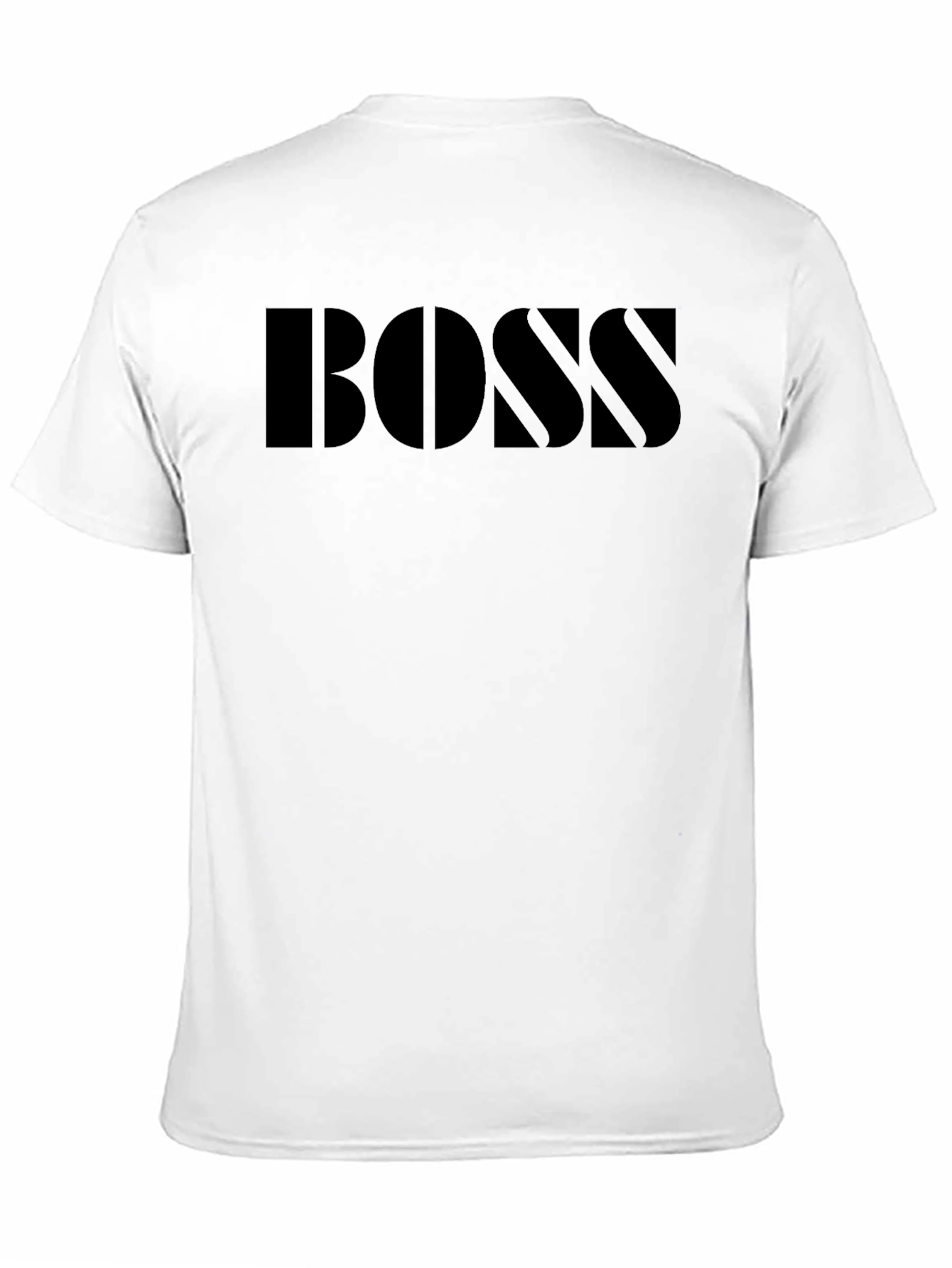 Black BOSS Graphic Tee - Men's Black T-Shirt view 11