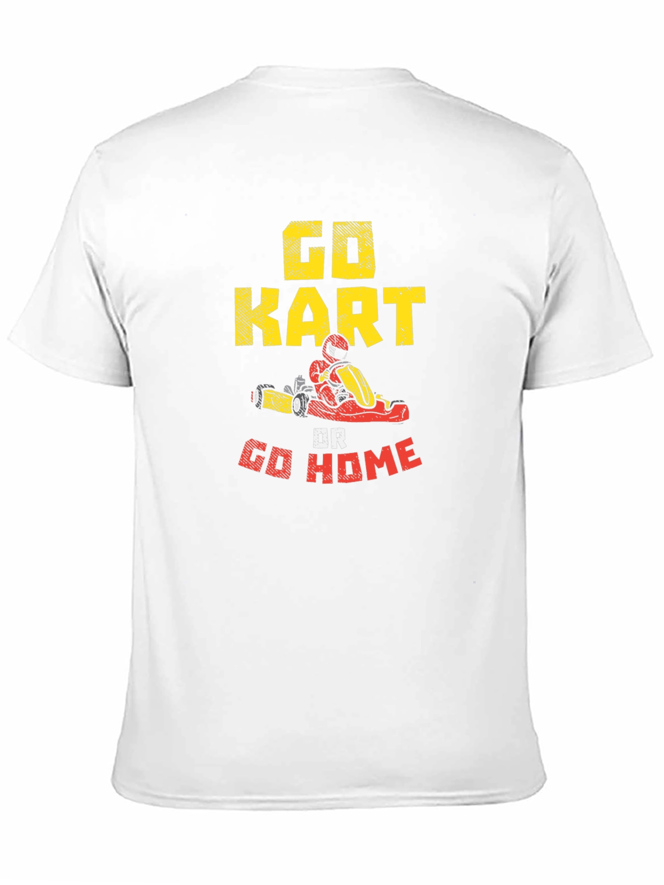 Black Go Kart or Go Home T-Shirt view 11