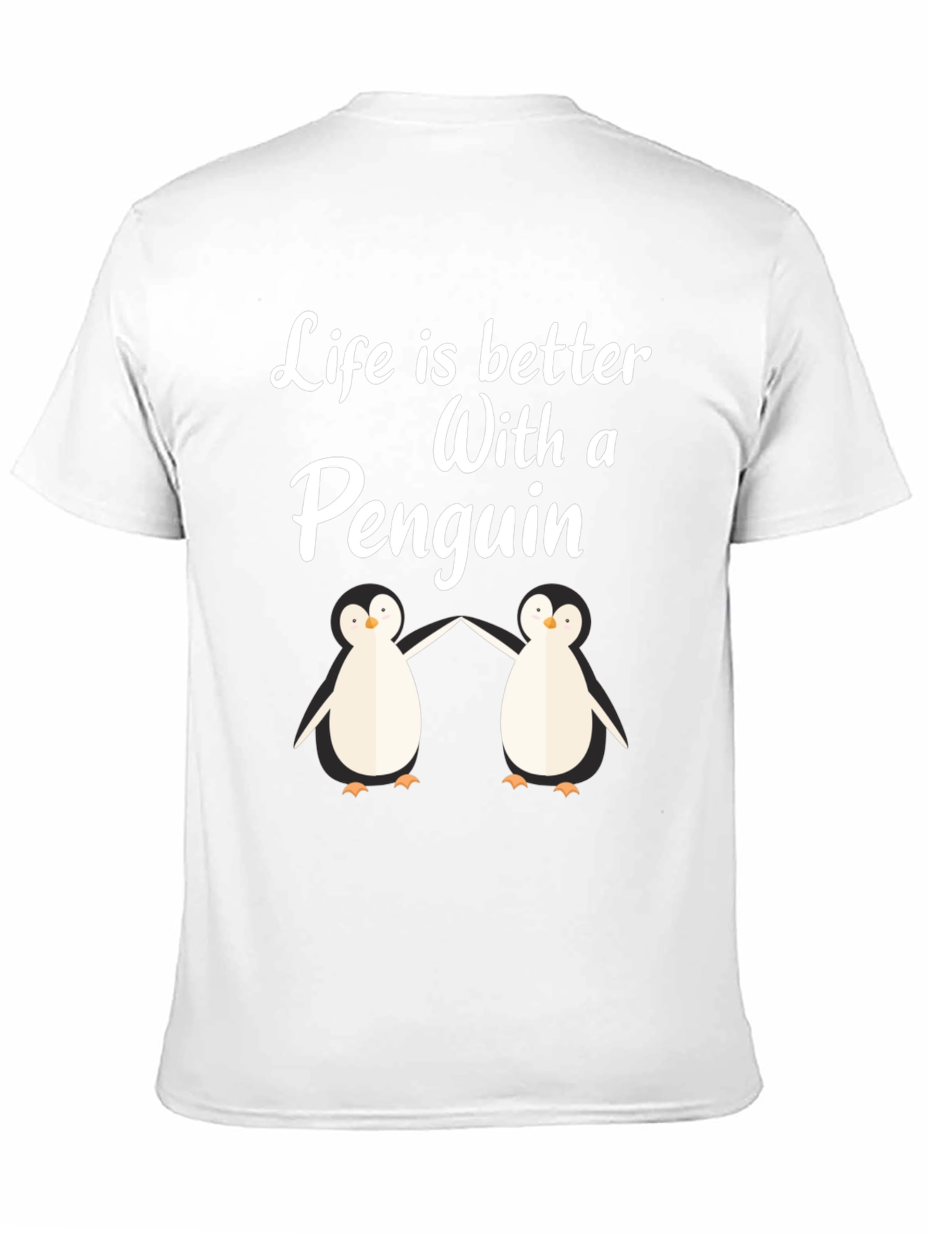Black Life is Better With a Penguin Graphic T-Shirt view 11