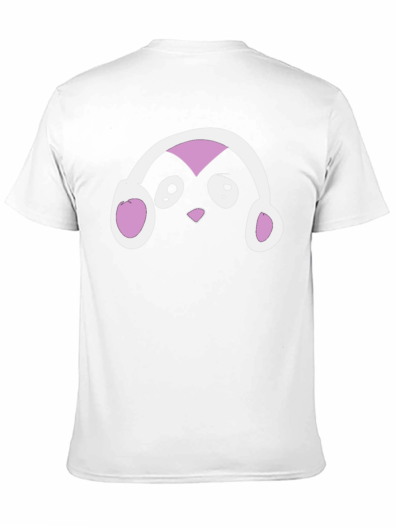 Black Cute Penguin DJ Graphic T-Shirt view 11