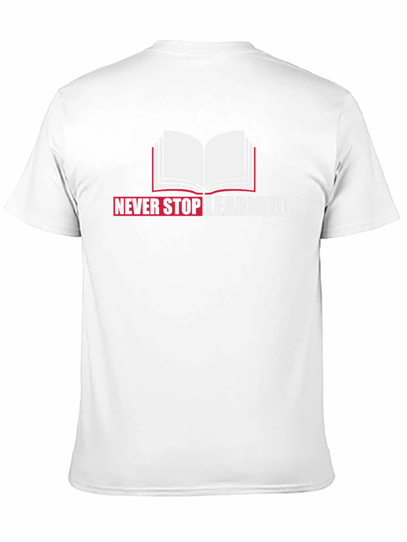 Black Never Stop Learning Graphic Tee view 11
