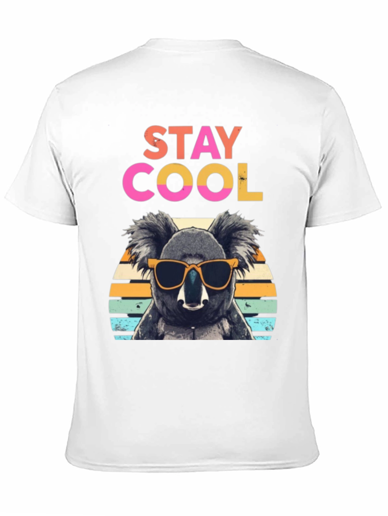 Black Stay Cool Koala Graphic Tee - Trendy Comfort view 11