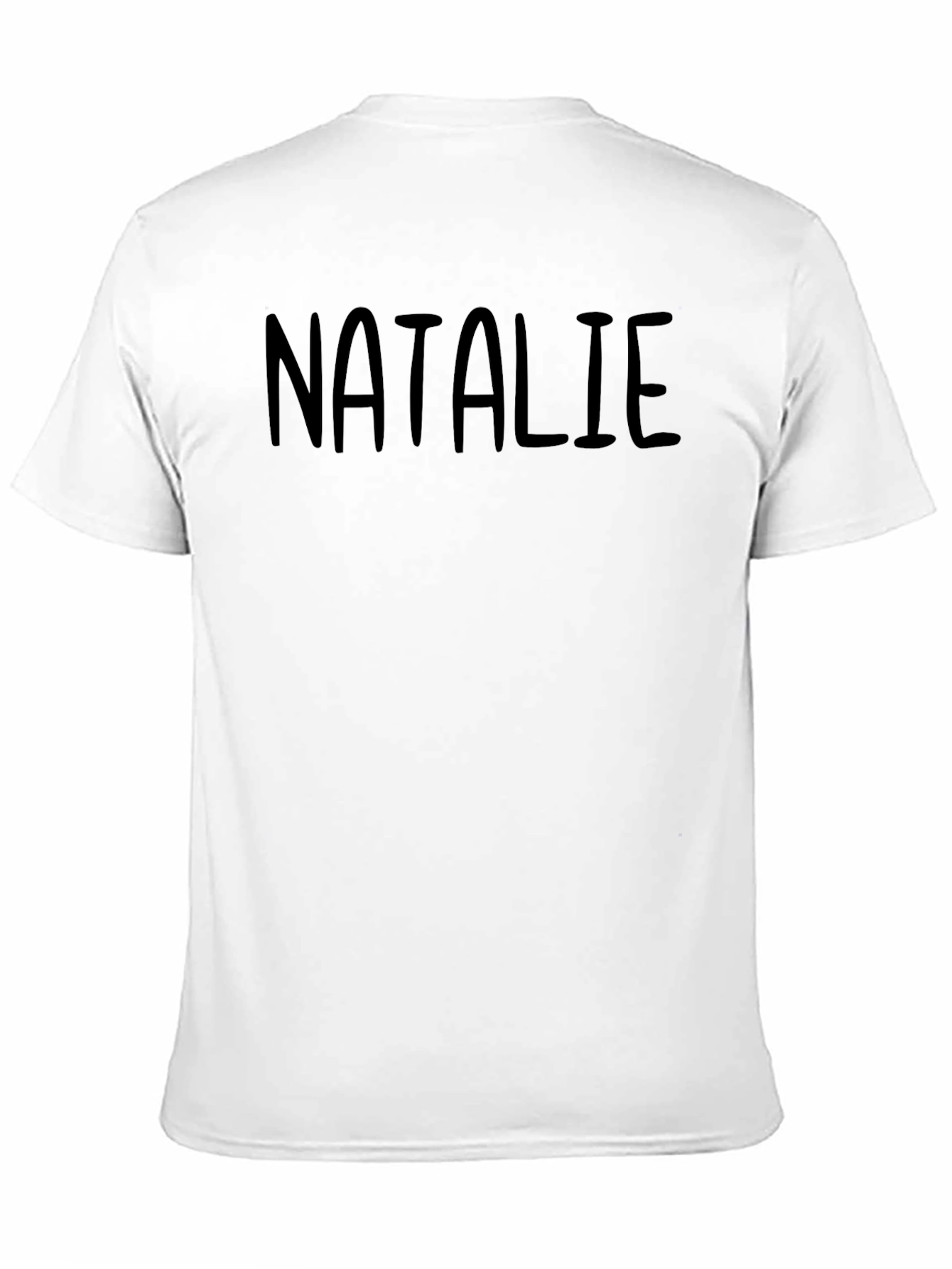 Black Natalie T-Shirt - Classic Black Tee view 11