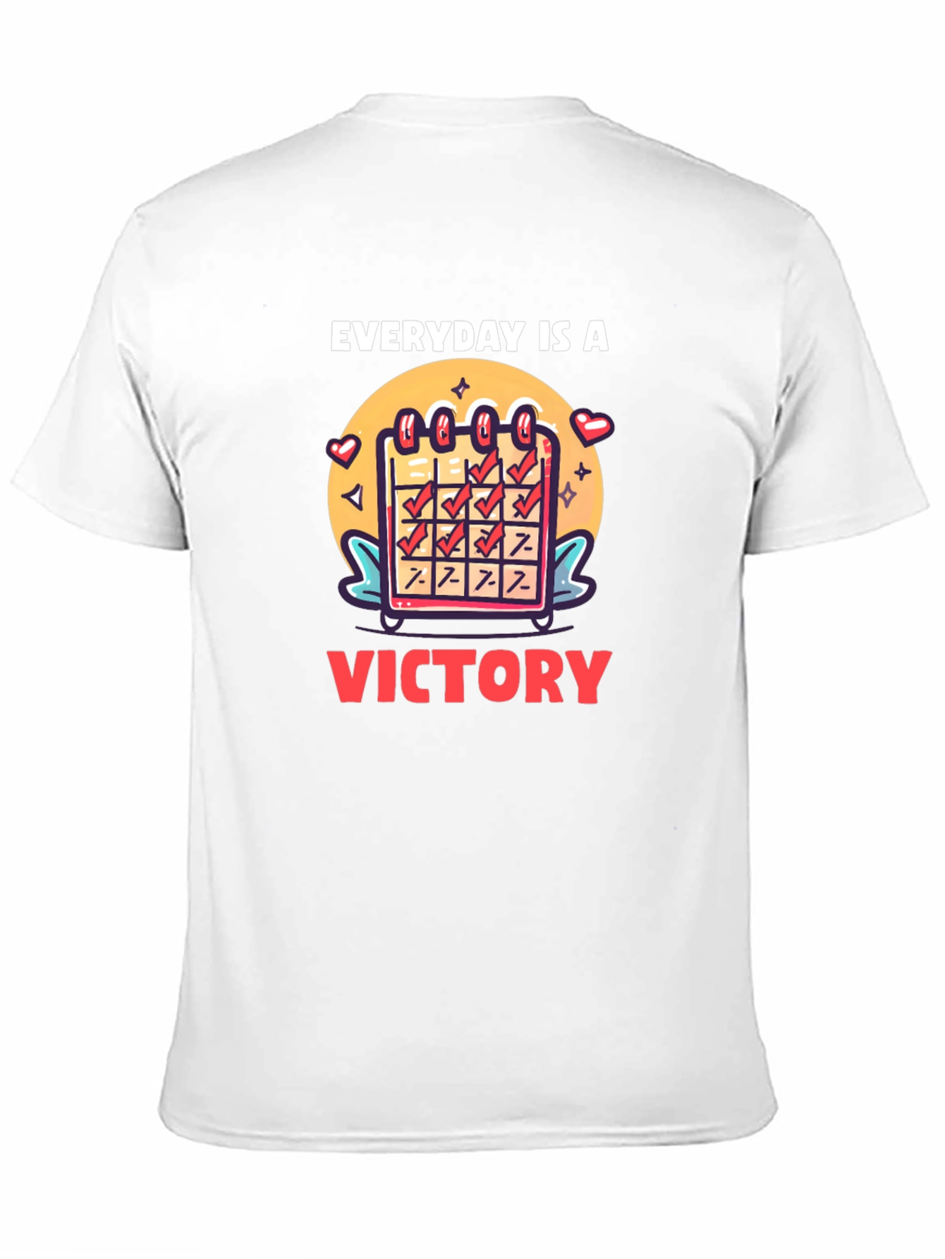 Black Everyday is a Victory Graphic Tee - Motivational T-Shirt view 11
