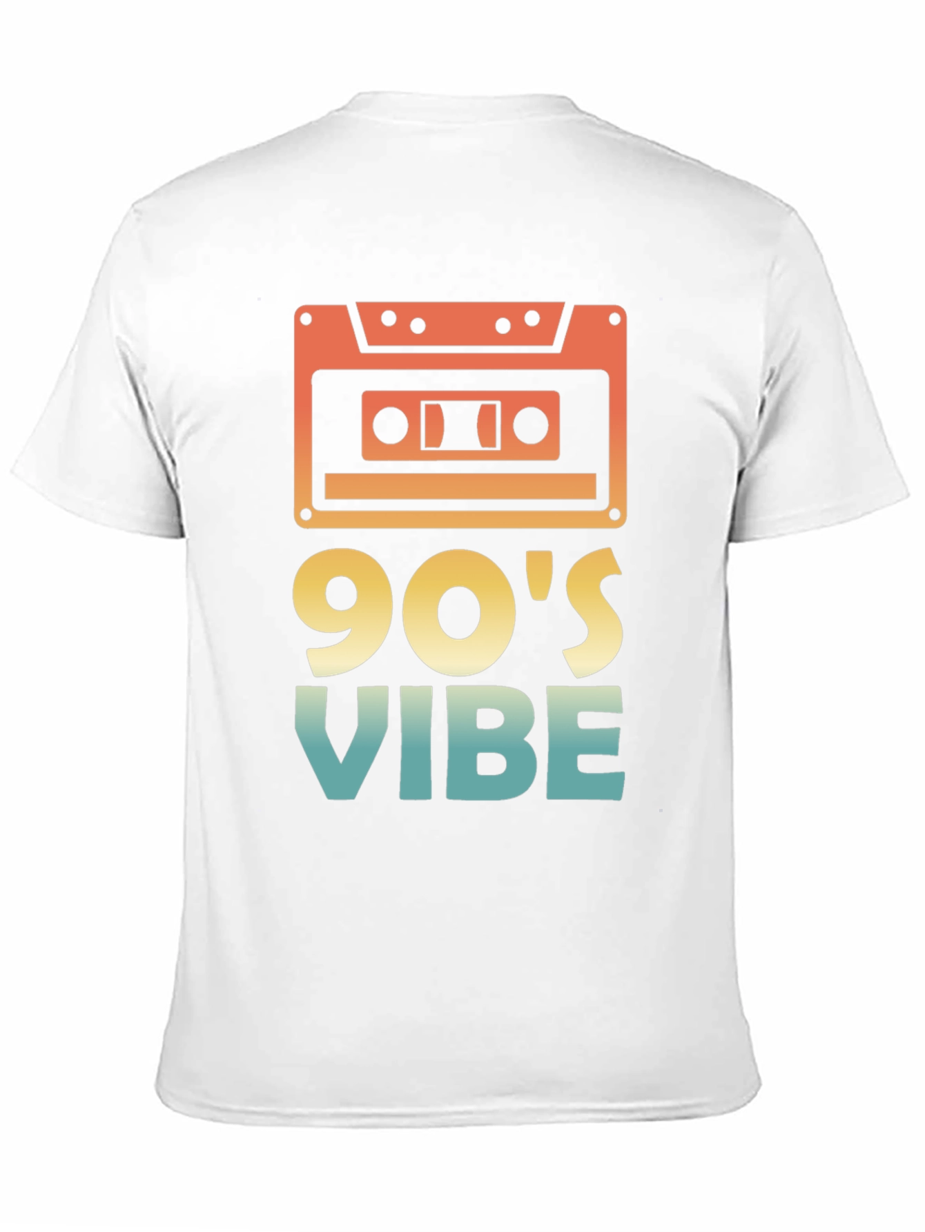 Black Retro 90's Vibe Graphic Tee view 11