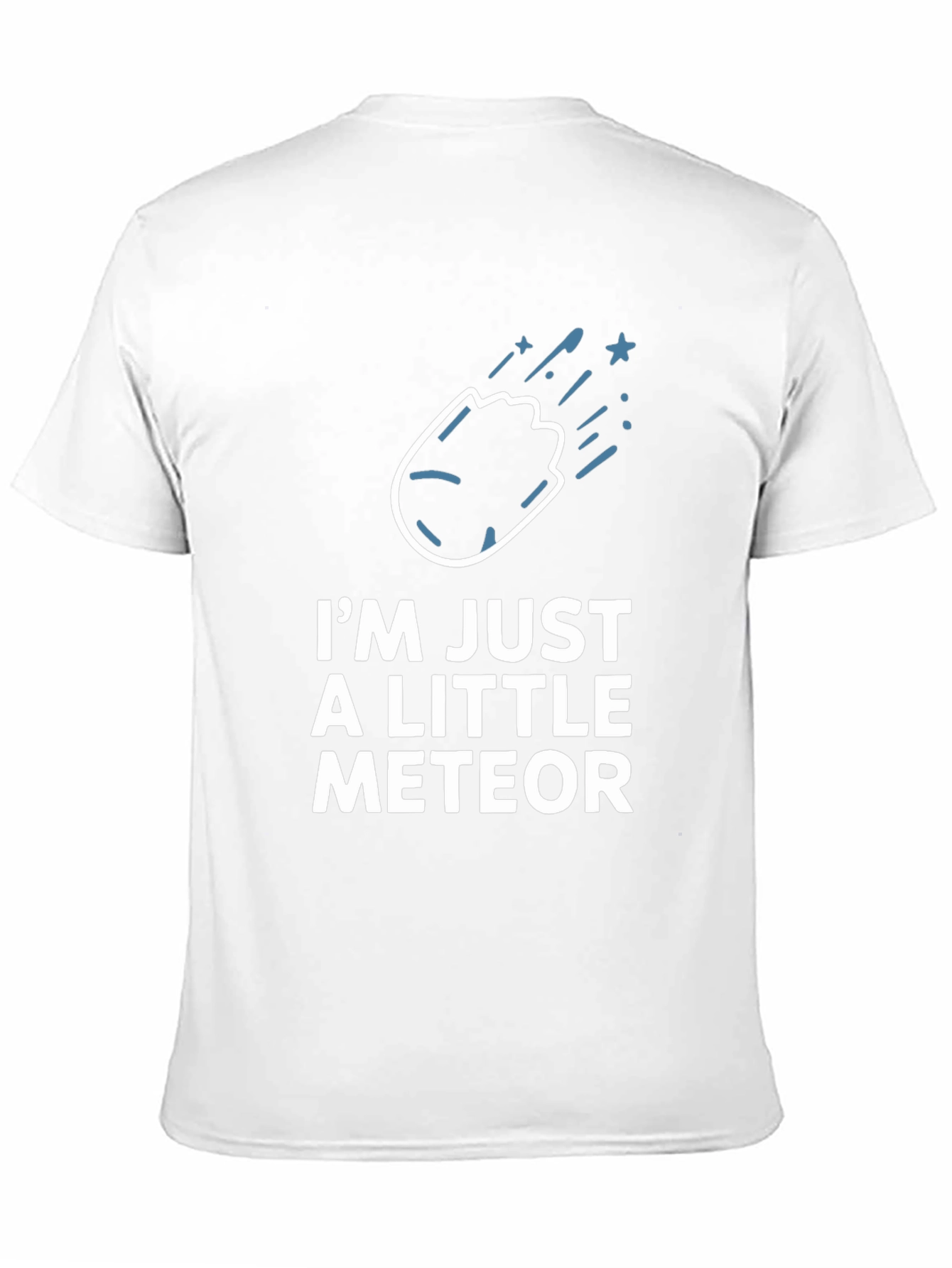 Black I'm Just a Little Meteor Graphic Tee view 11