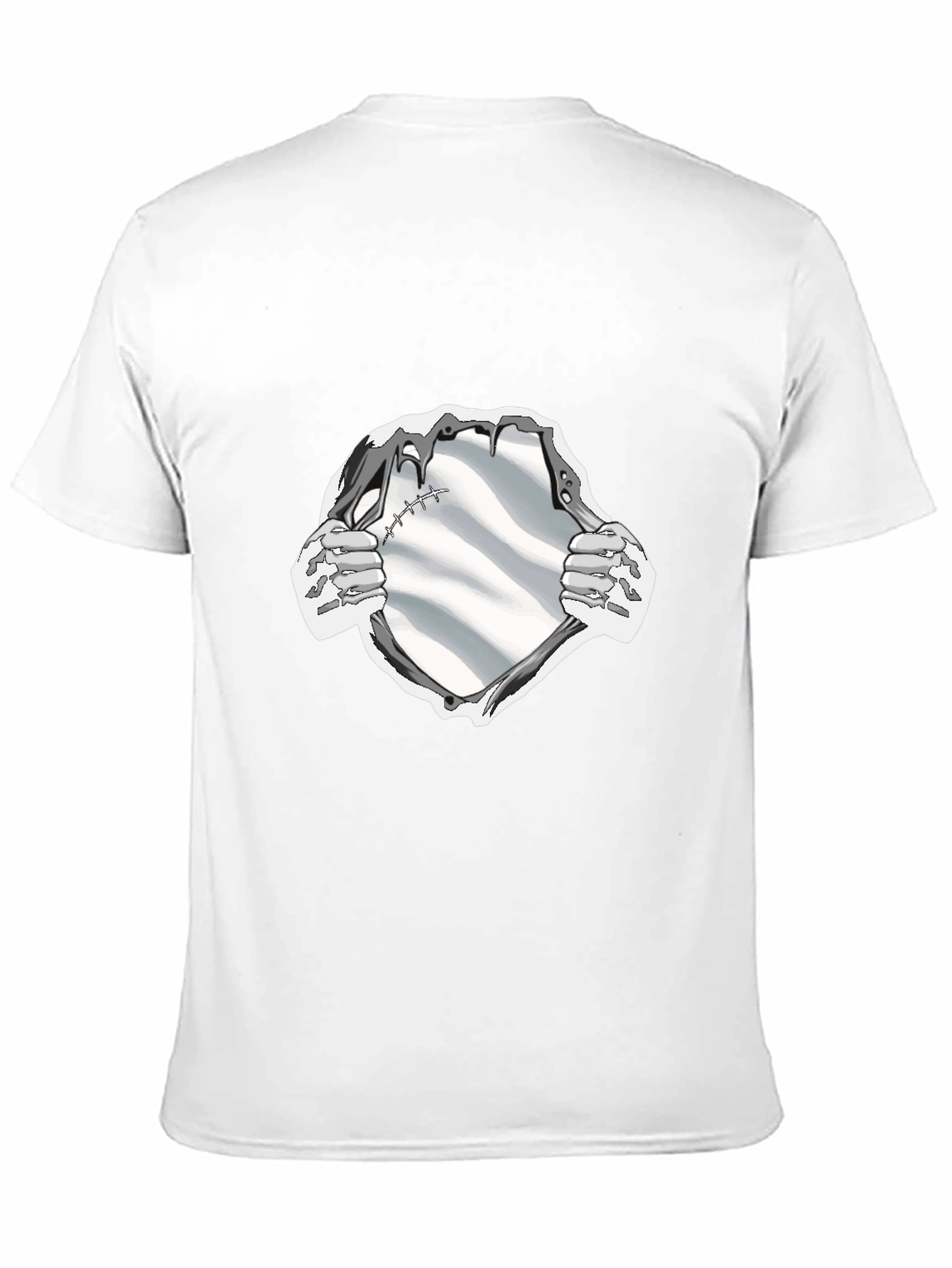 Men's Skeleton Superhero T-Shirt - 11