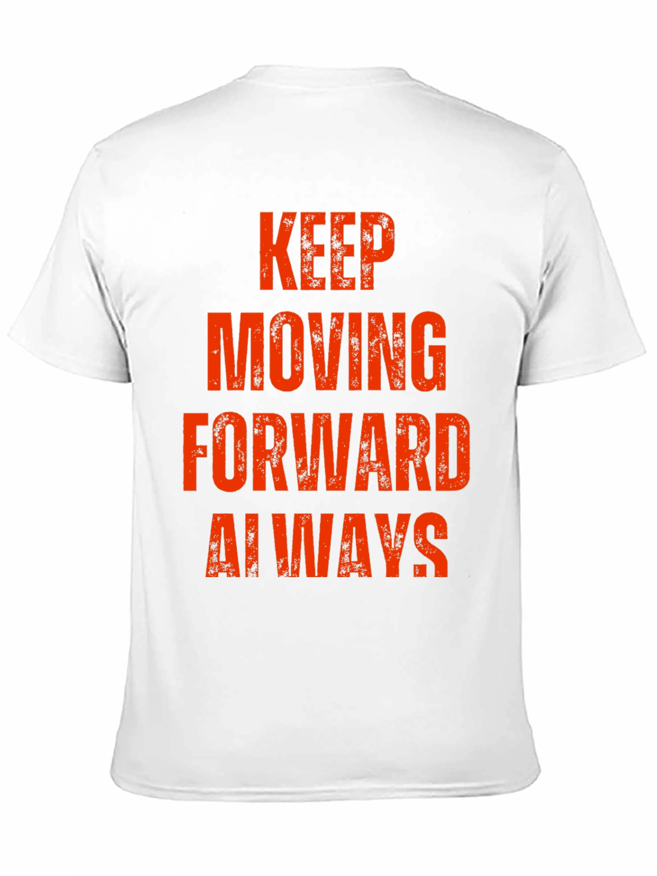 Black Keep Moving Forward Always T-Shirt view 11