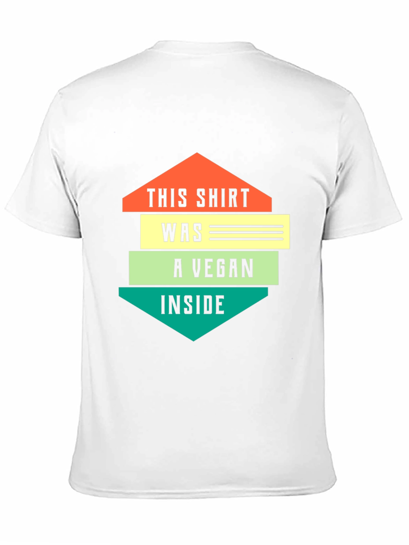 Vegan Inside Graphic T-Shirt - Black - 11