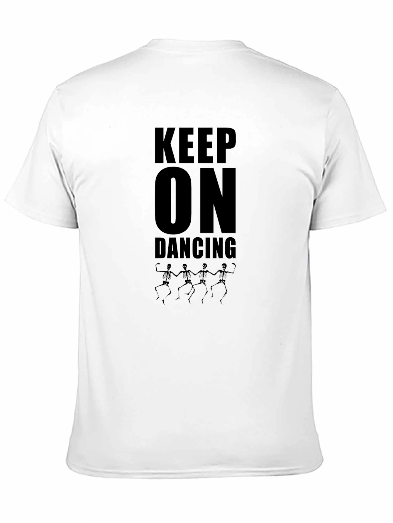 Black Keep On Dancing Graphic T-Shirt - Black Casual Tee view 11