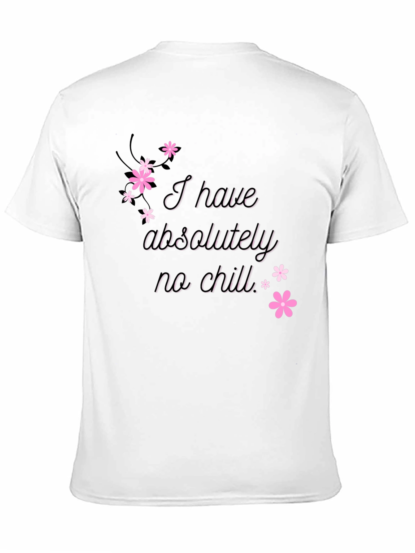 Black No Chill Graphic T-Shirt view 11