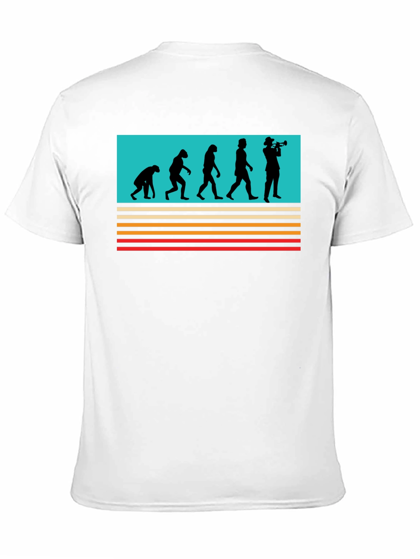 Black Evolution Trumpet T-Shirt - Black view 11