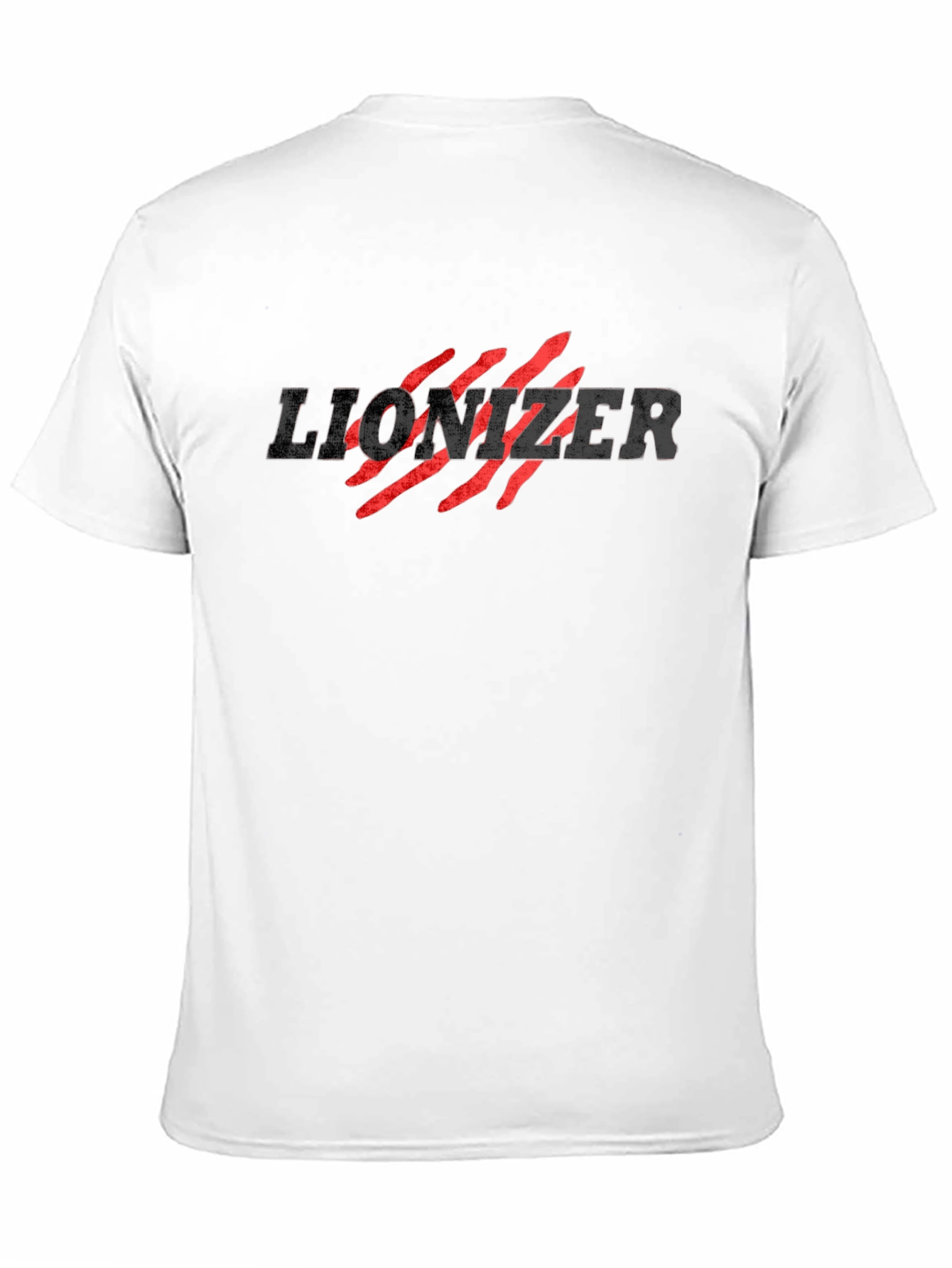 Black Lionizer Graphic Tee - Bold, Stylish Black T-Shirt view 11