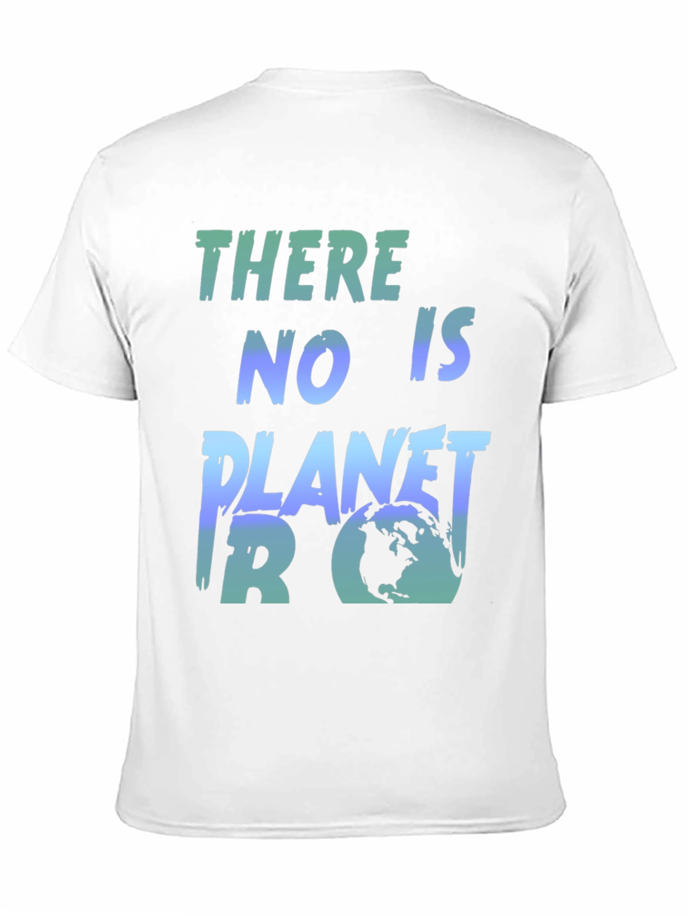 Black There is No Planet B Graphic Tee view 11
