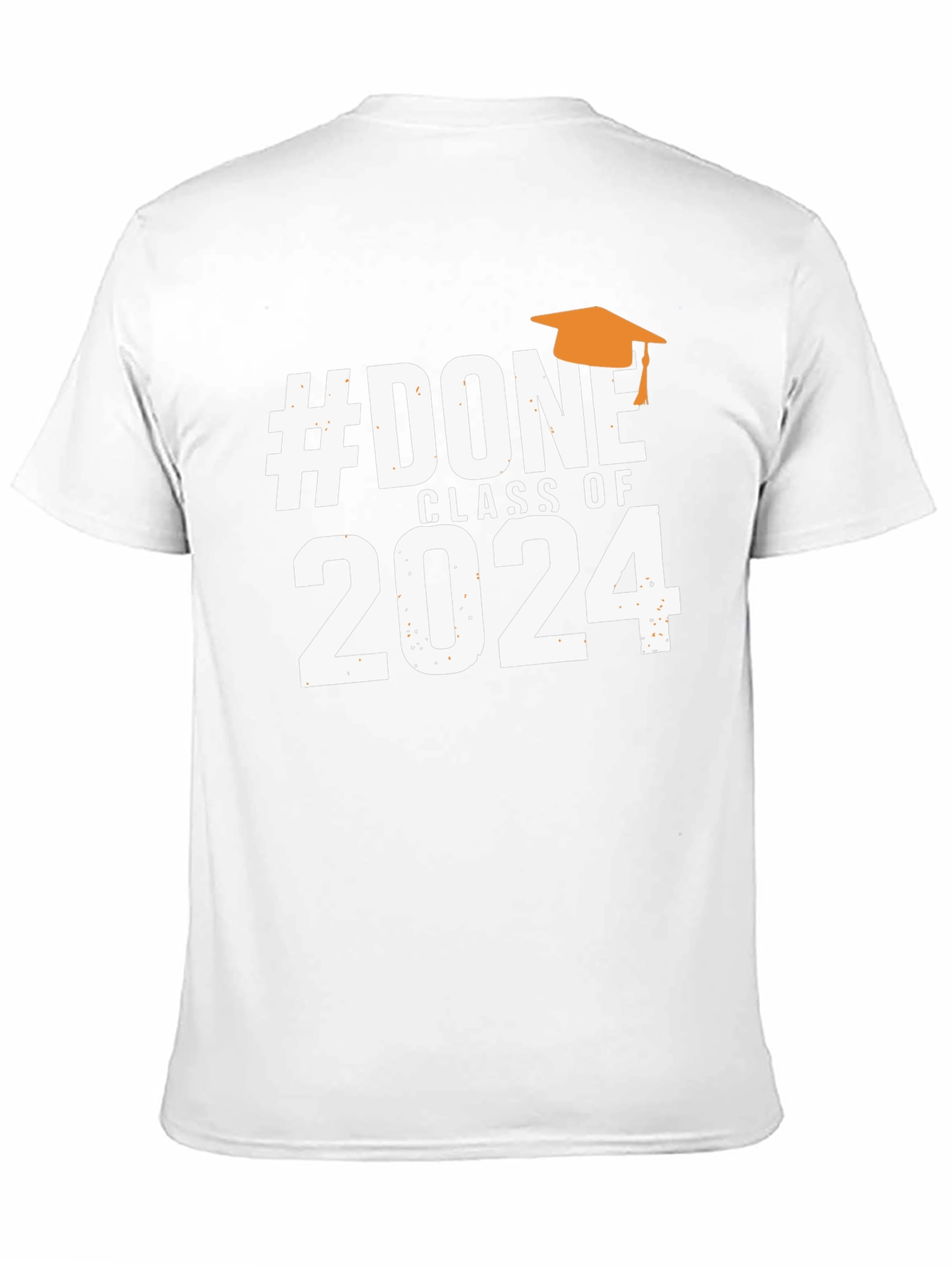 Black Done Class of 2024 Graduation T-Shirt view 11