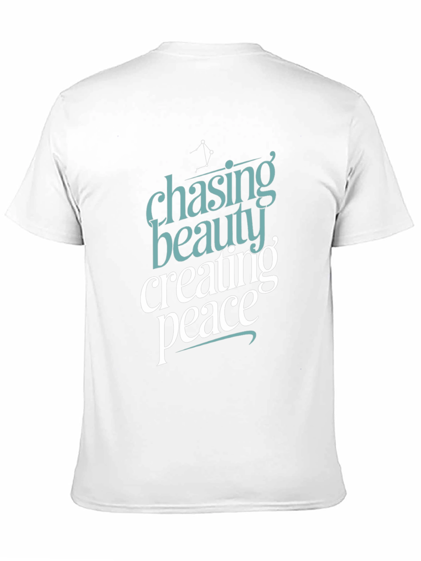 Black Chasing Beauty Creating Peace Graphic Tee view 11
