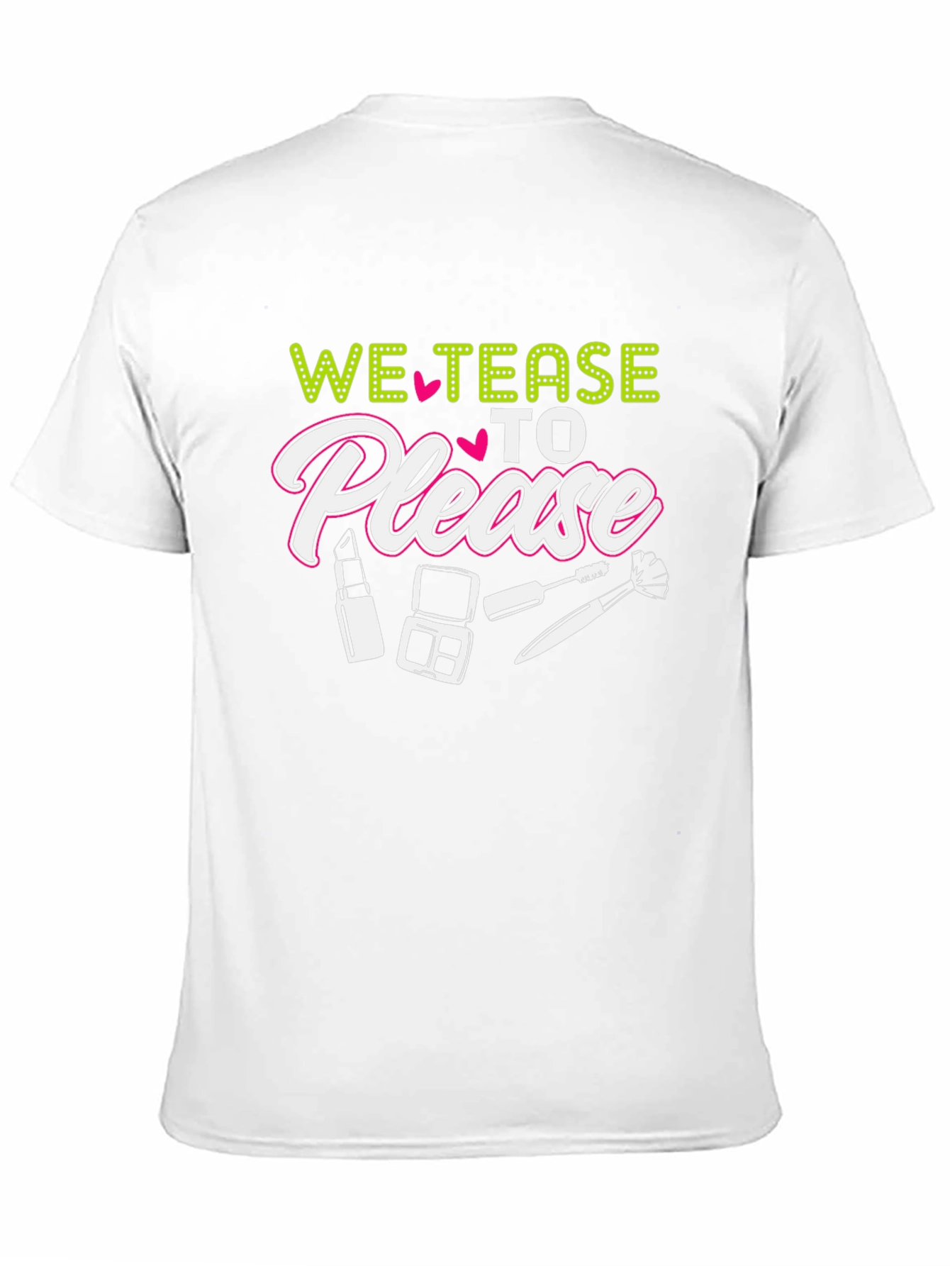 Black "We Tease to Please" Graphic Tee view 11