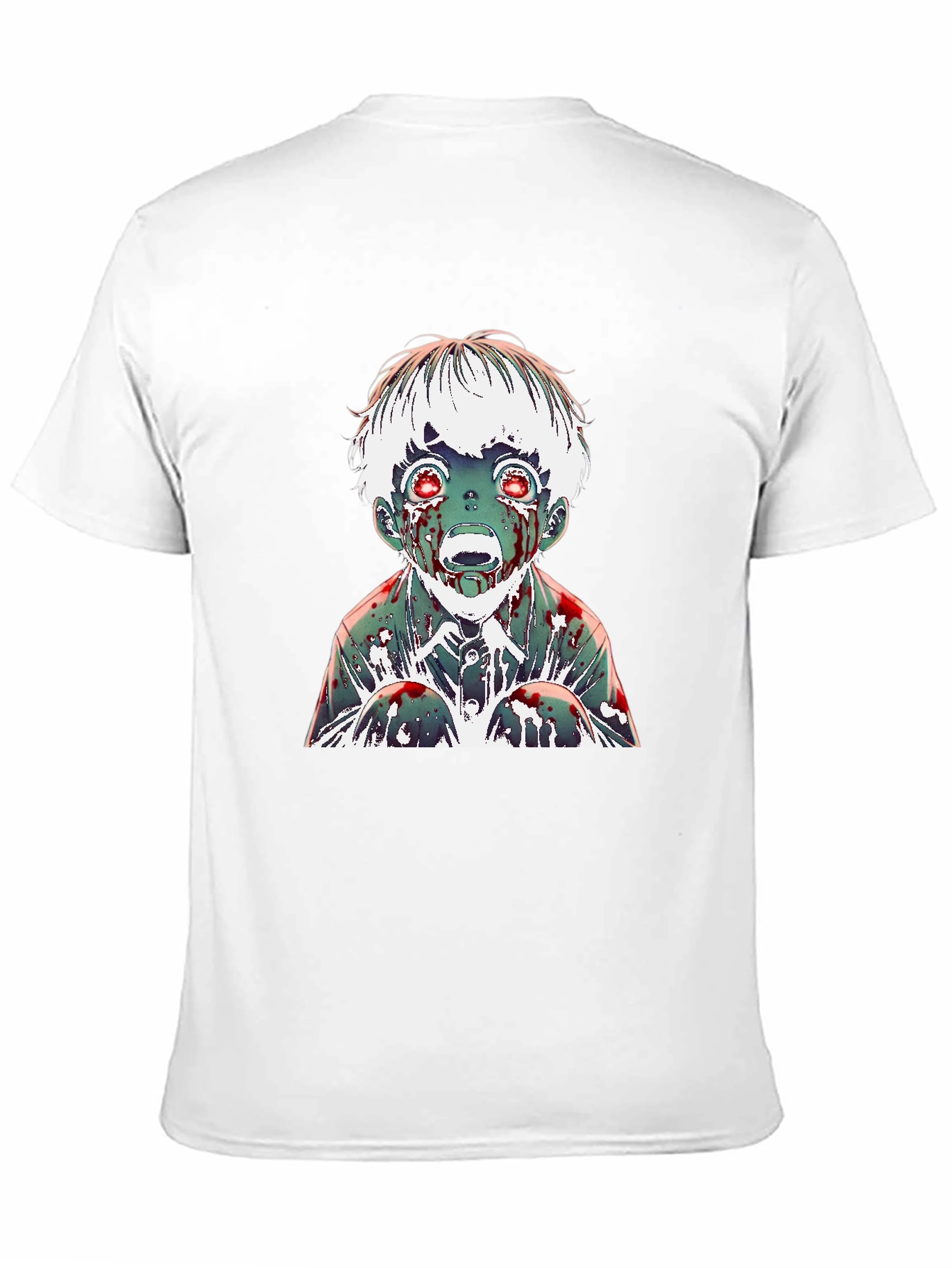 Black Zombie Boy Graphic Tee view 11