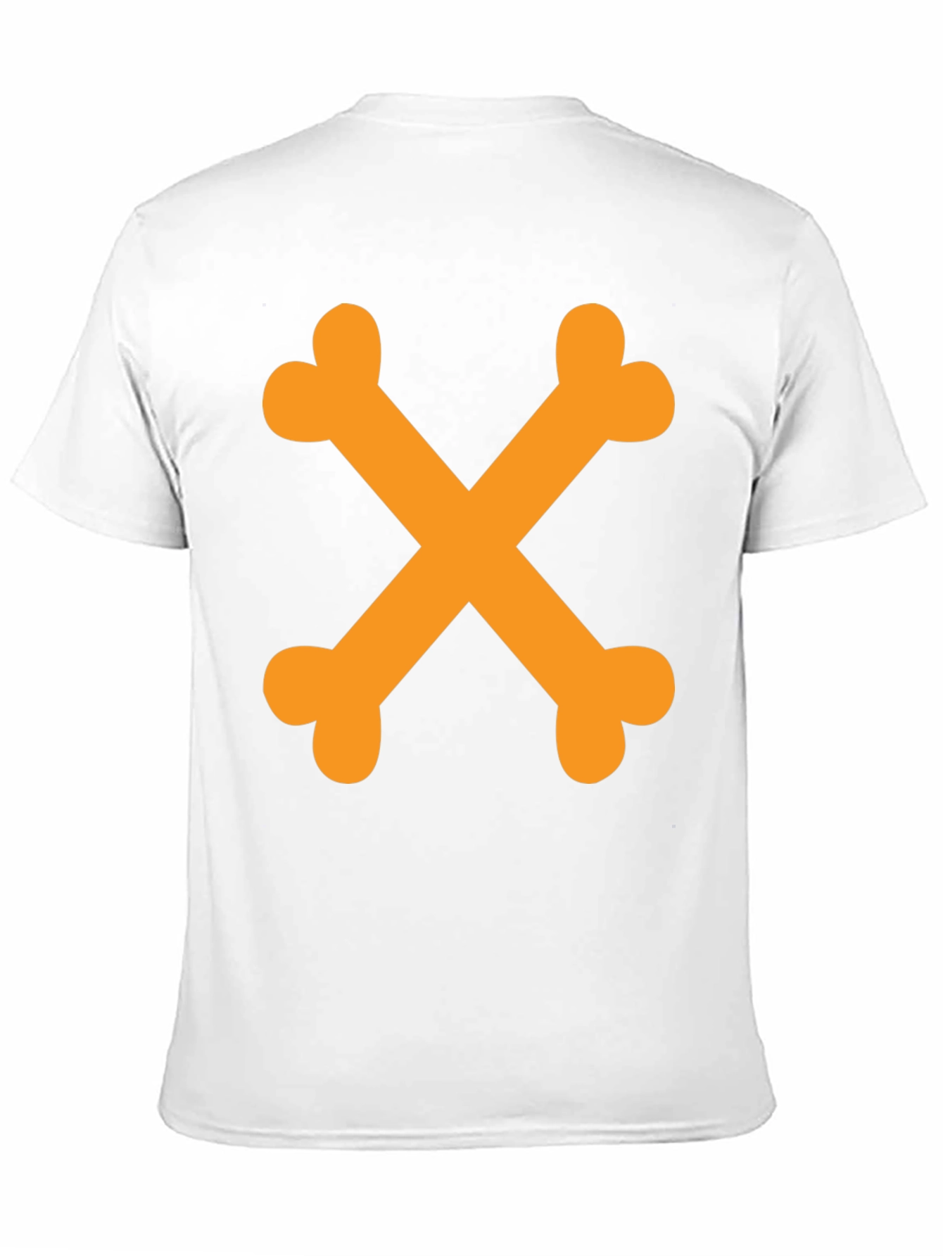 Black Crossbones Graphic Tee - Black Cotton Casual view 11