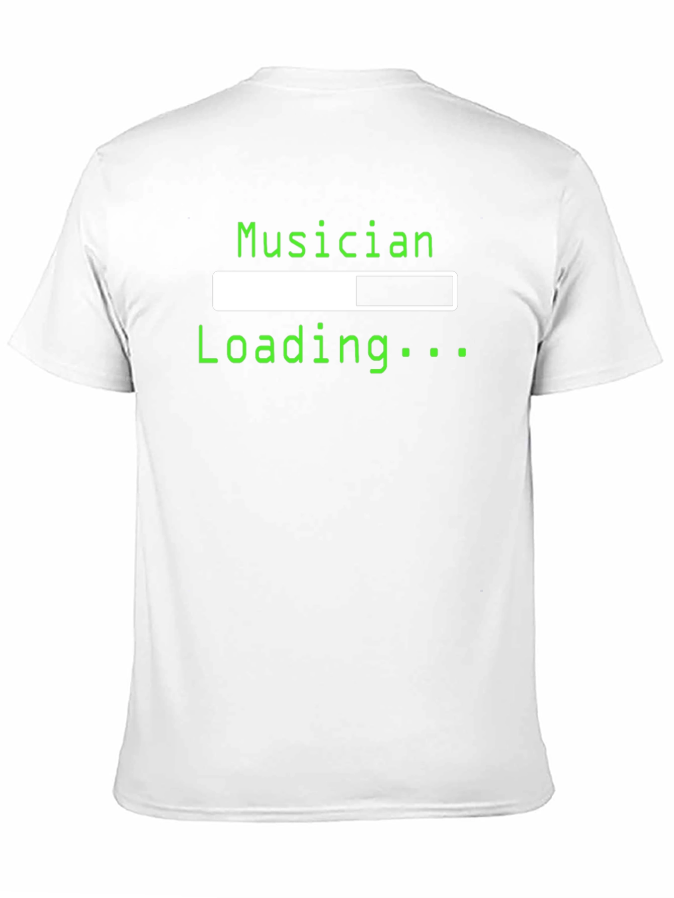 Black Musician Loading Black T-Shirt view 11