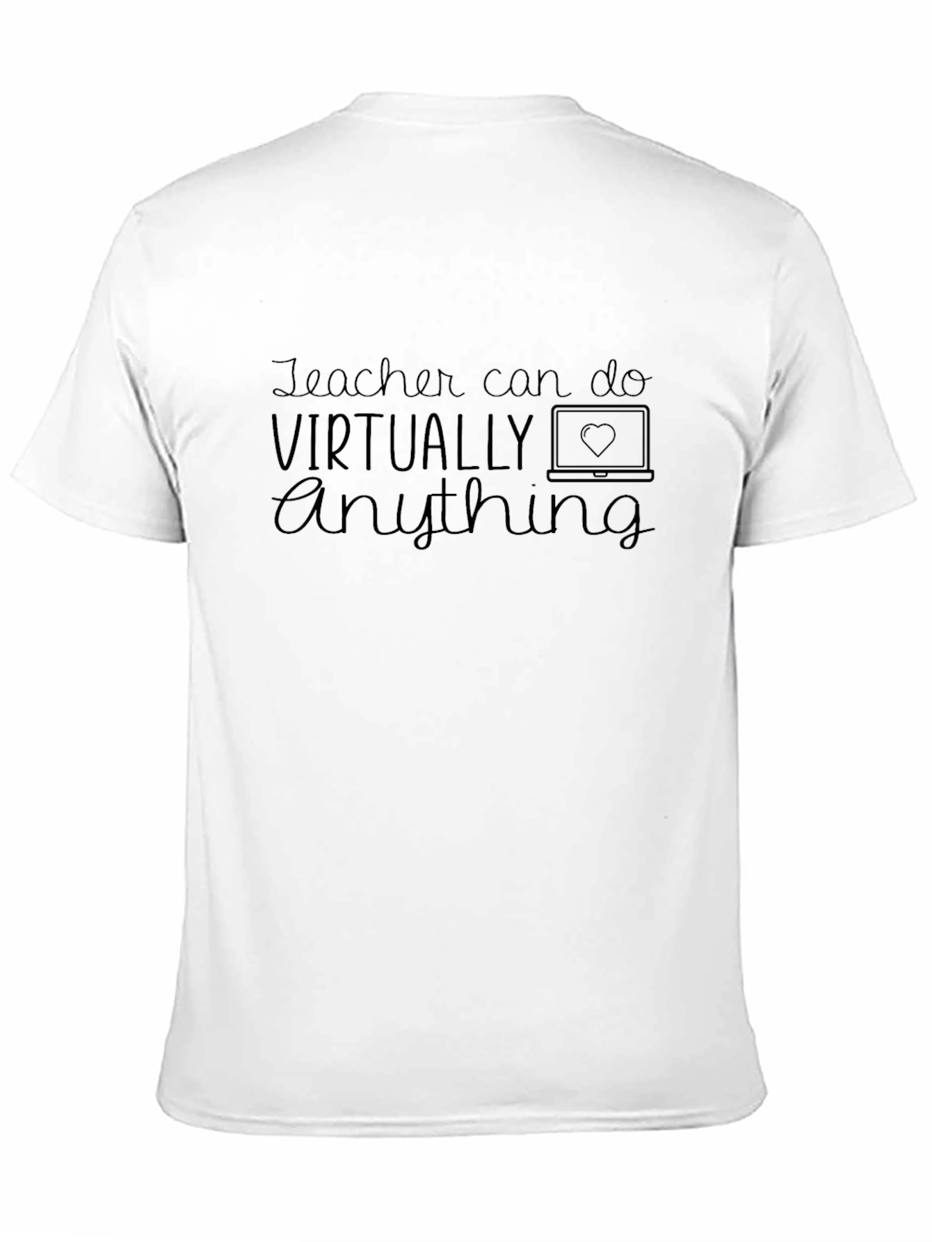Black Teacher Can Do Virtually Anything Graphic Tee view 11