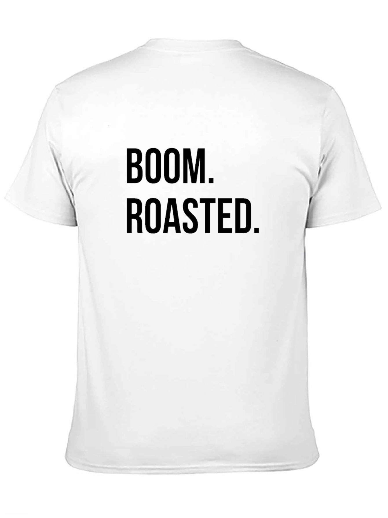 Black Boom Roasted T-Shirt - Classic Humor Tee view 11