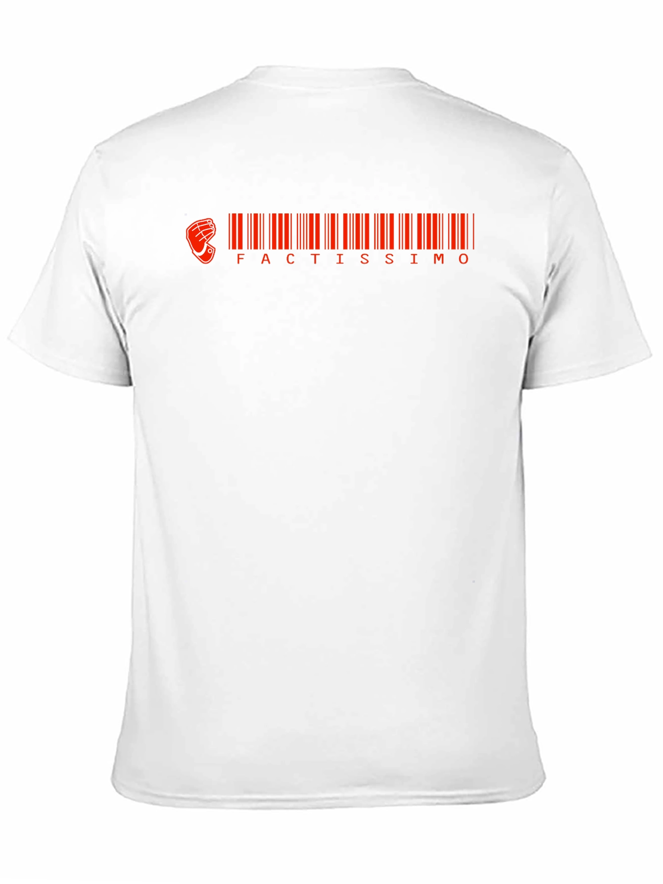 Black Factissimo Barcode Graphic T-Shirt view 11