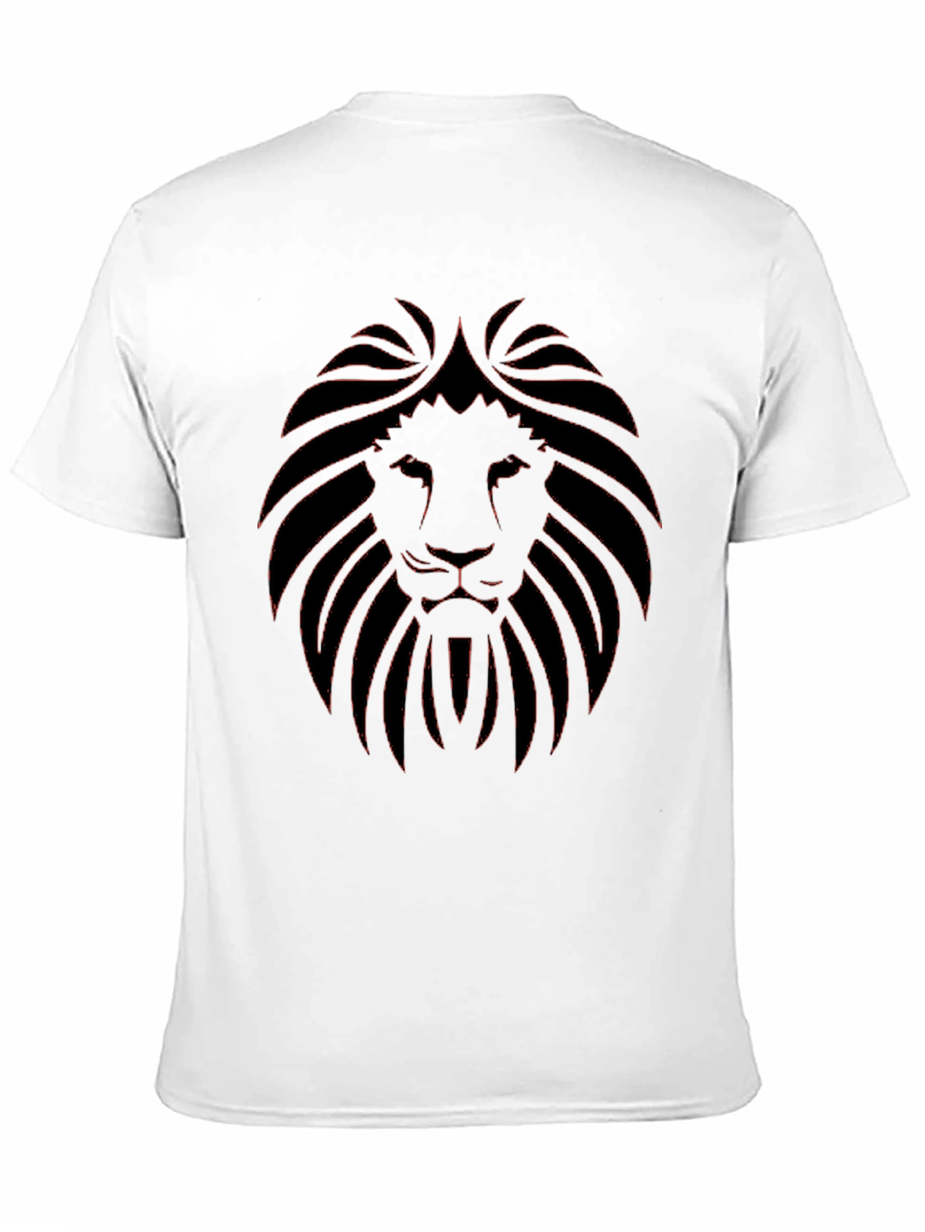 Black Lion Graphic Black T-Shirt - Bold & Stylish view 11