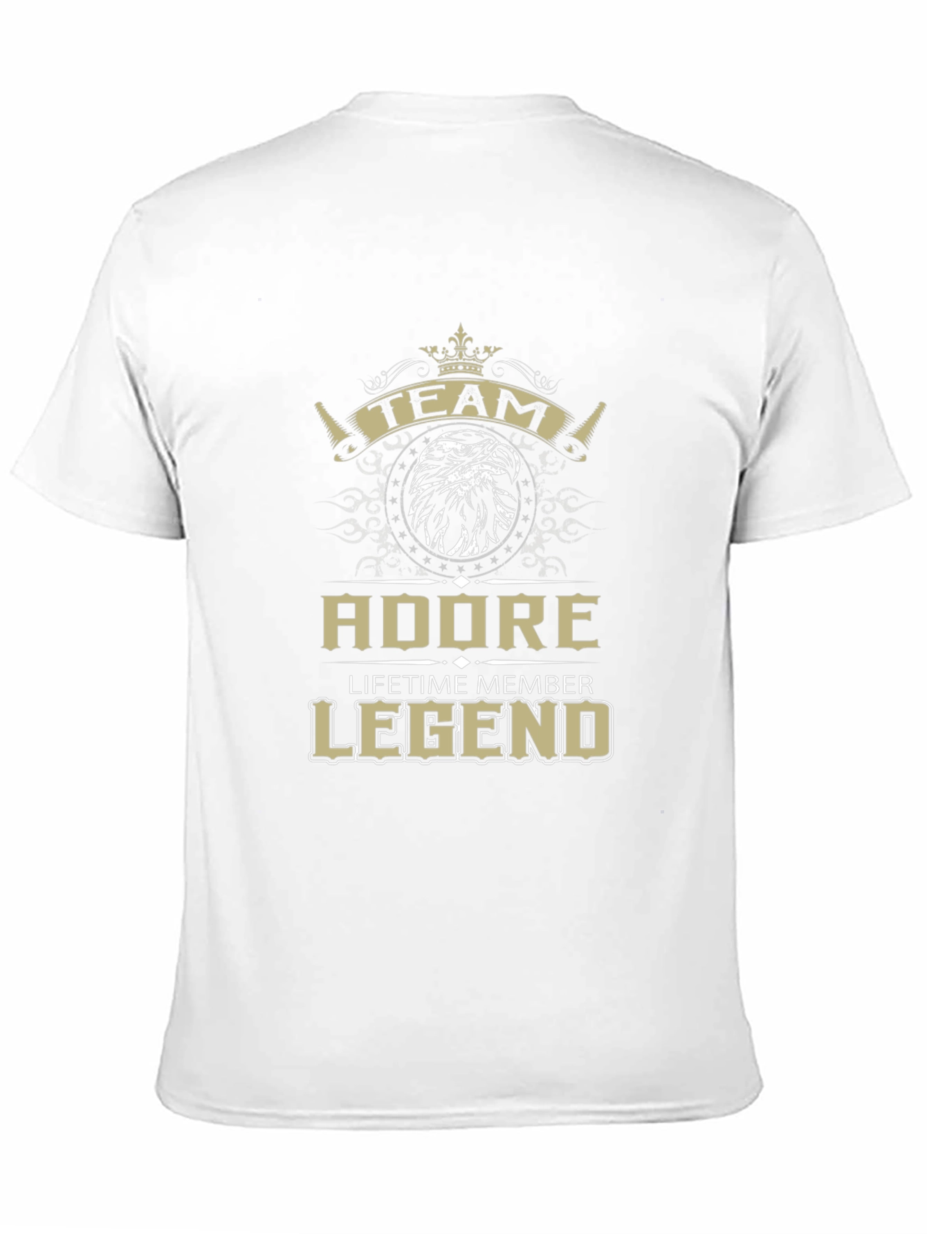 Black Team Adore Lifetime Member Legend T-Shirt view 11