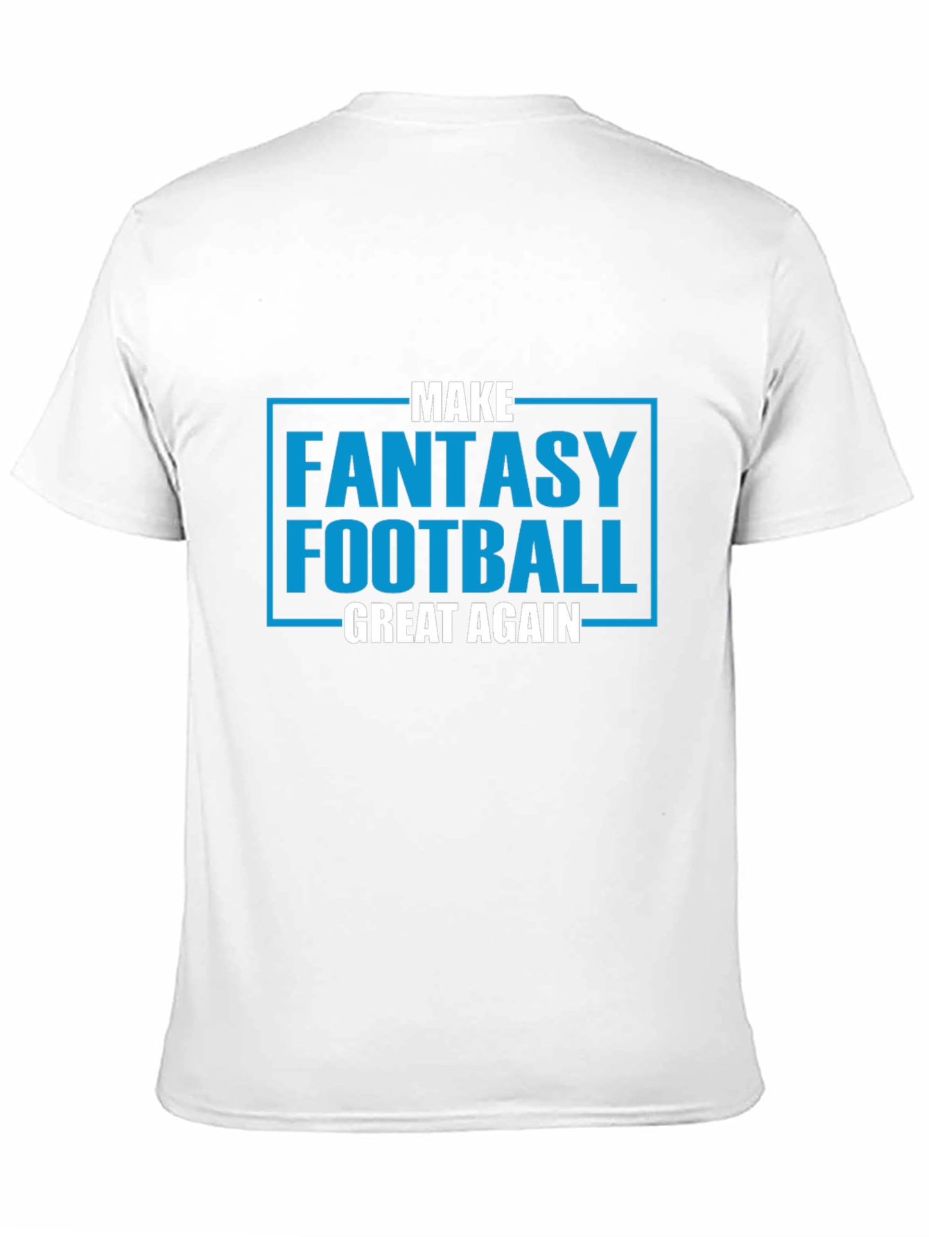 Black Make Fantasy Football Great Again T-Shirt view 11