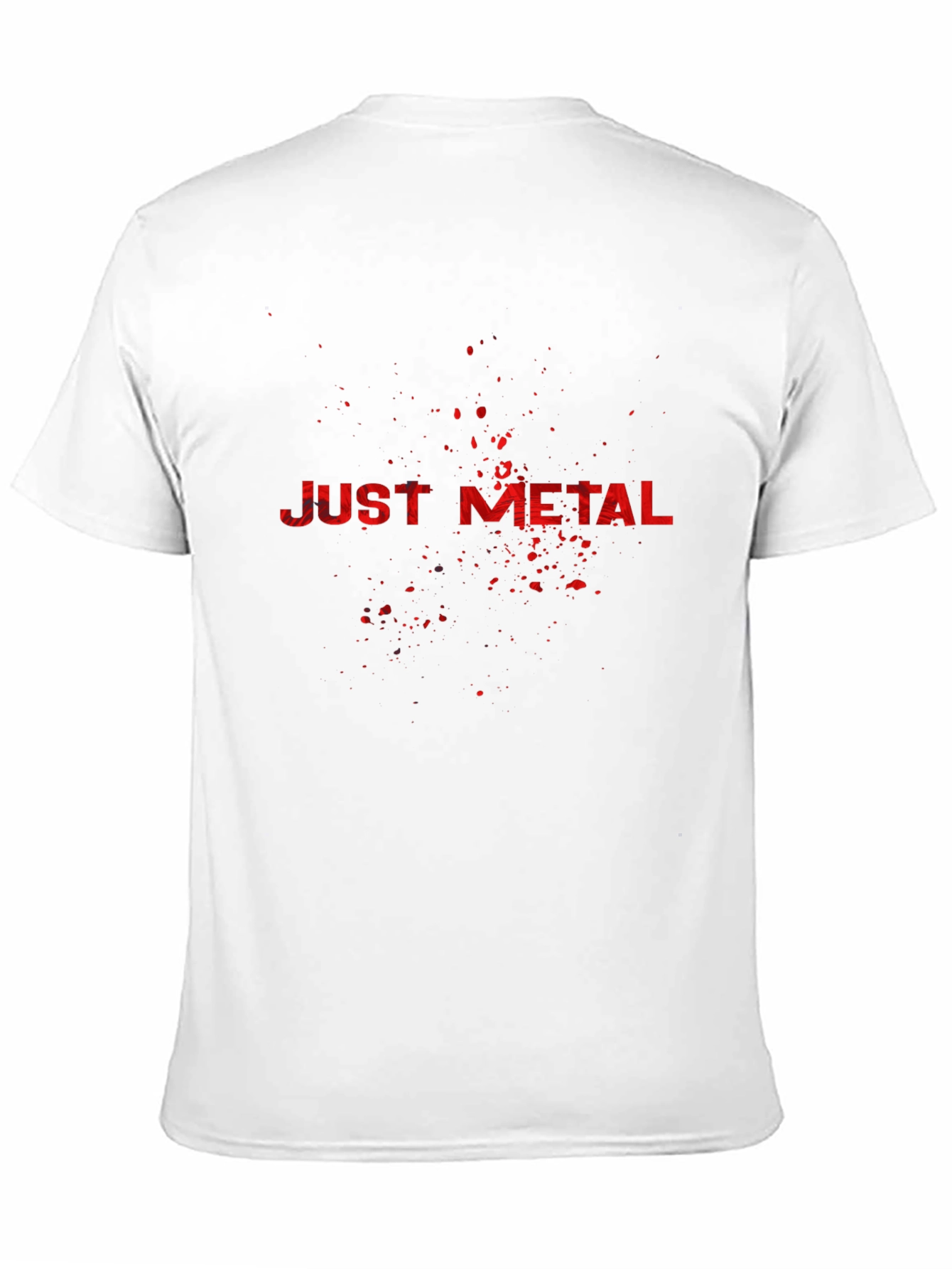 Black Just Metal Graphic Tee view 11