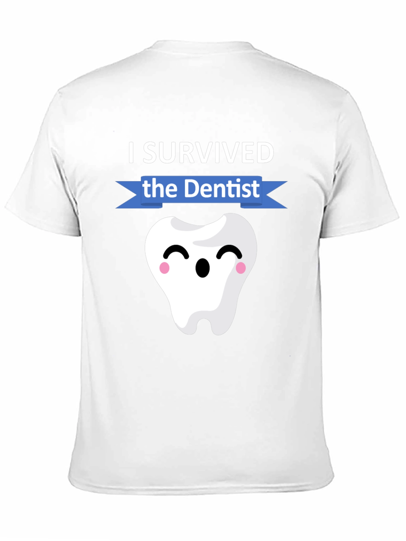 Black I Survived the Dentist T-Shirt Funny Dental Hygienist Tee view 11