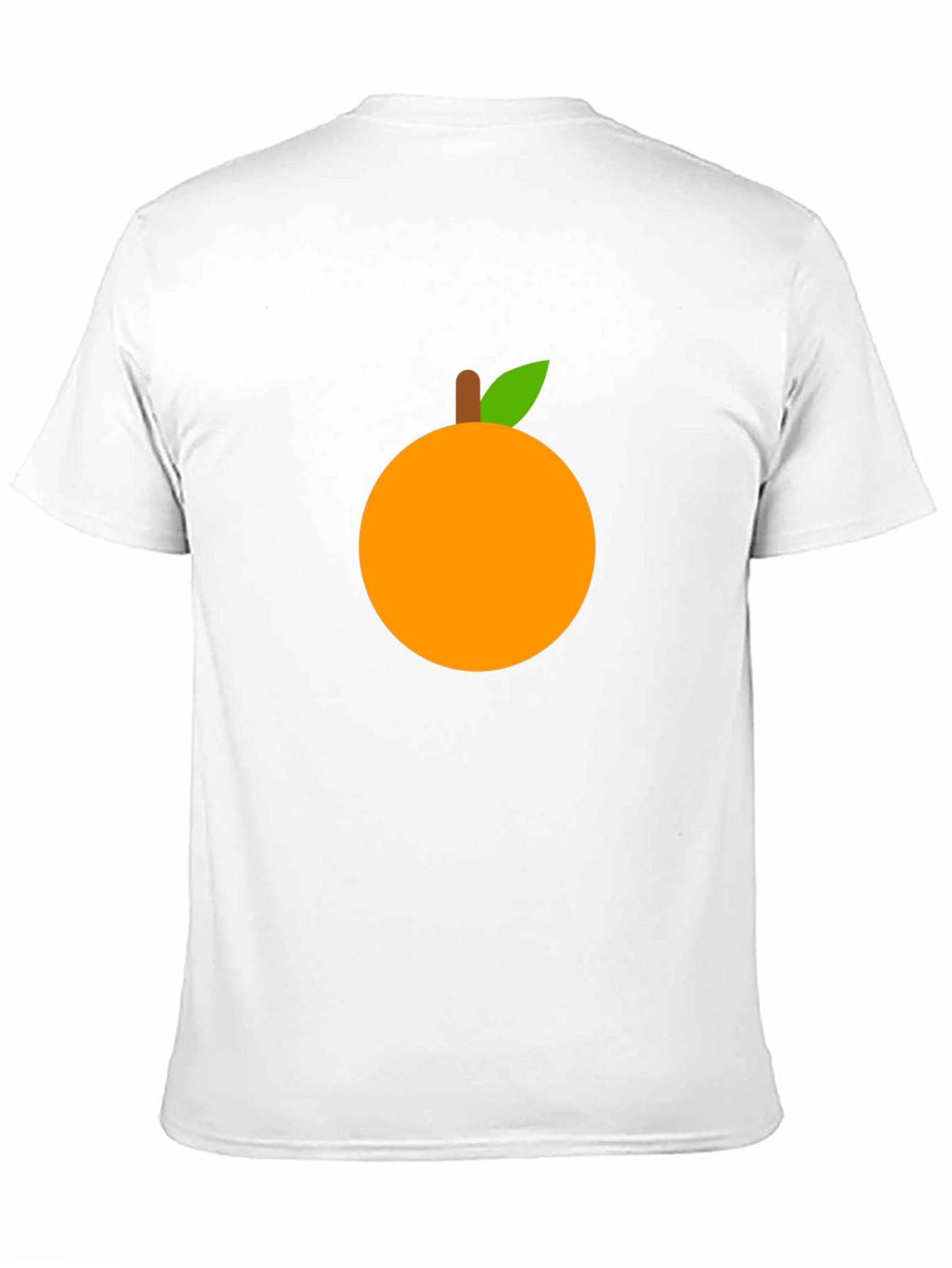 Black Orange Graphic T-Shirt - Casual Wear view 11