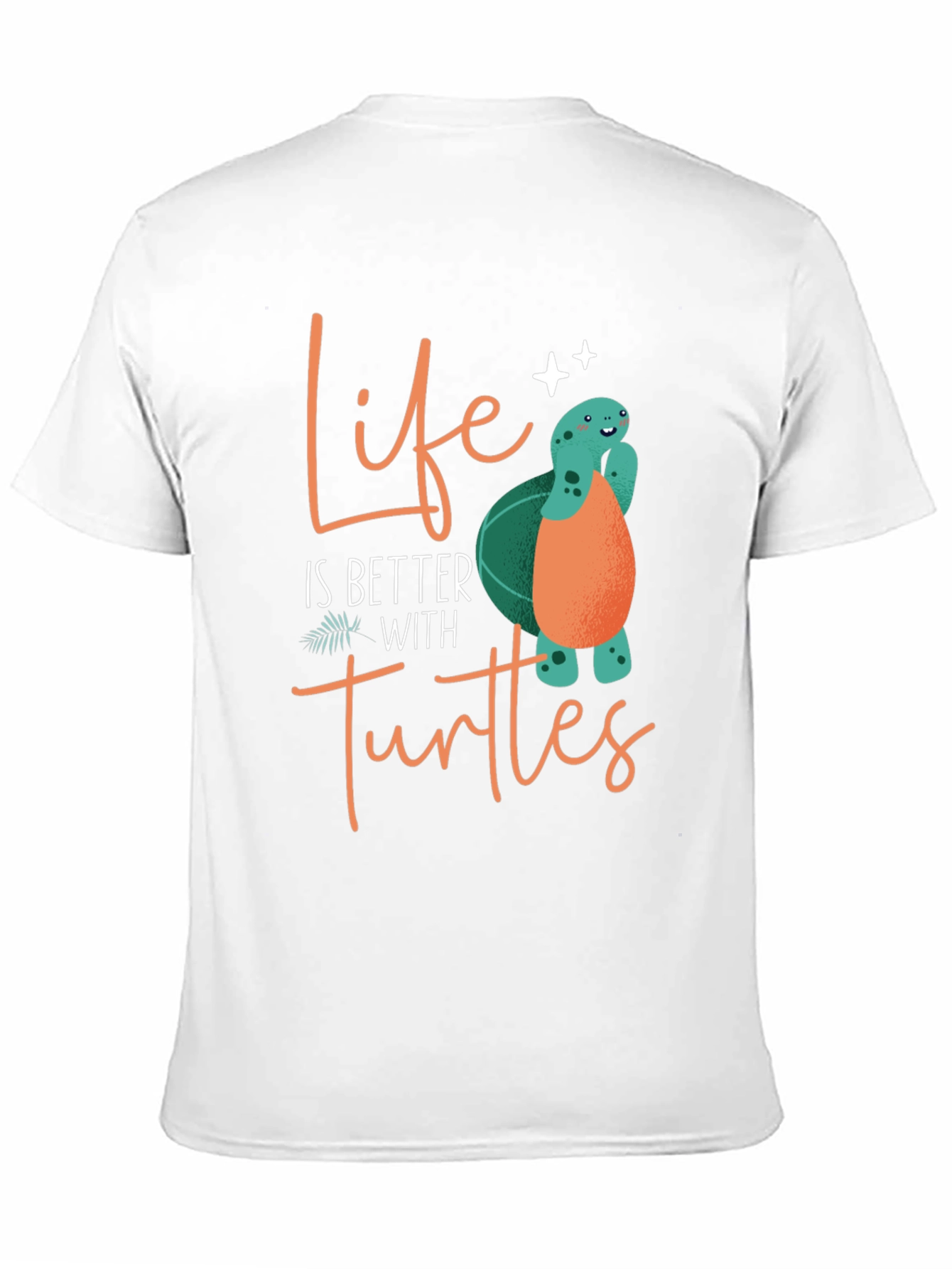 Black Life is Better with Turtles Graphic Tee view 11