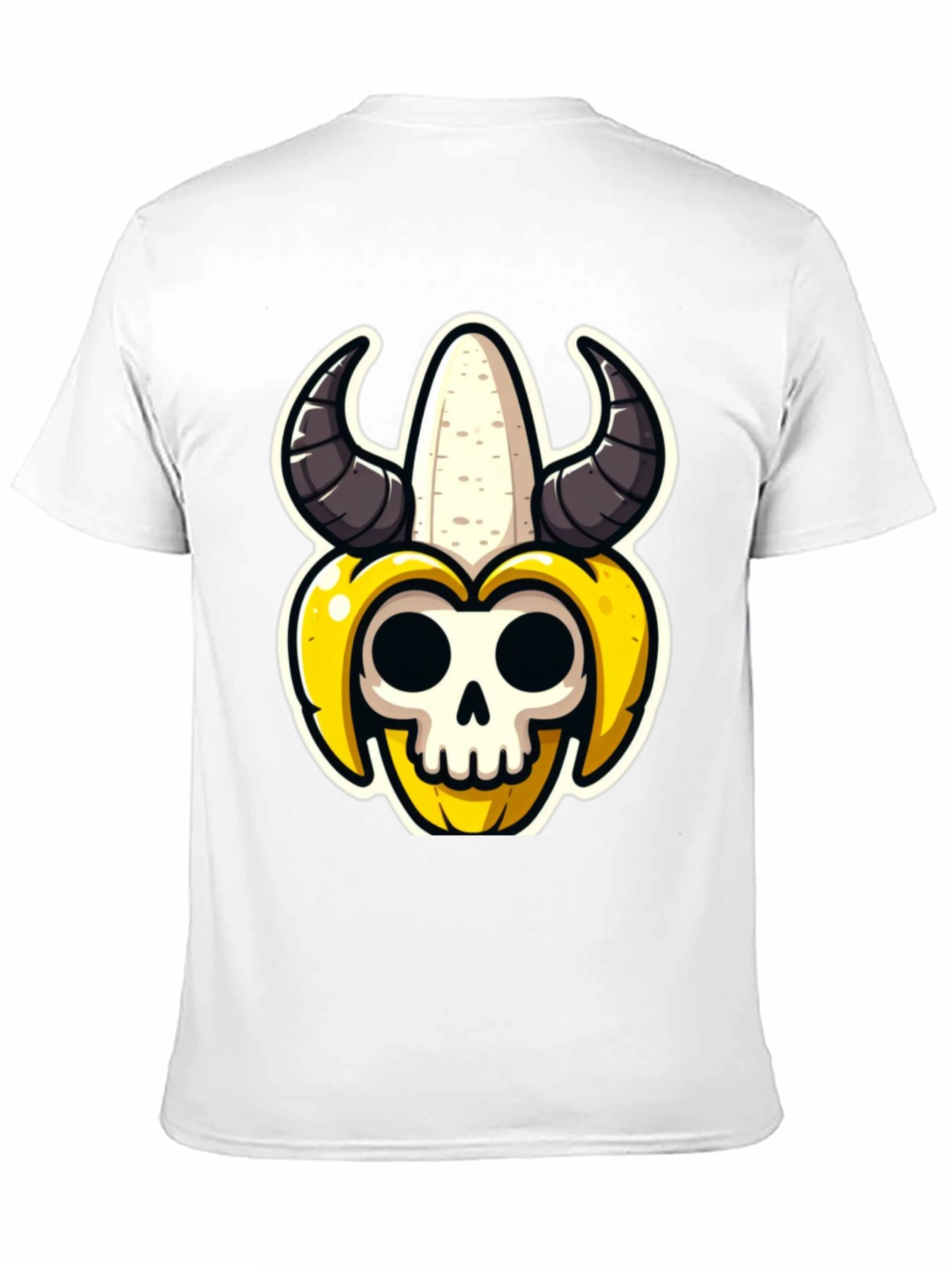 Black Banana Skull Graphic Tee view 11