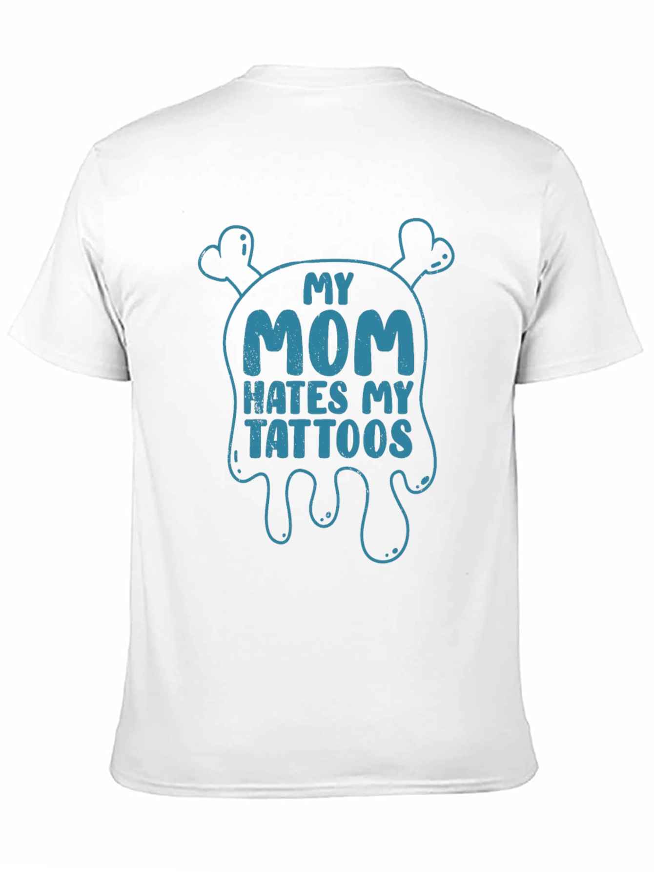 Black My Mom Hates My Tattoos T-Shirt - Novelty Graphic Tee view 11