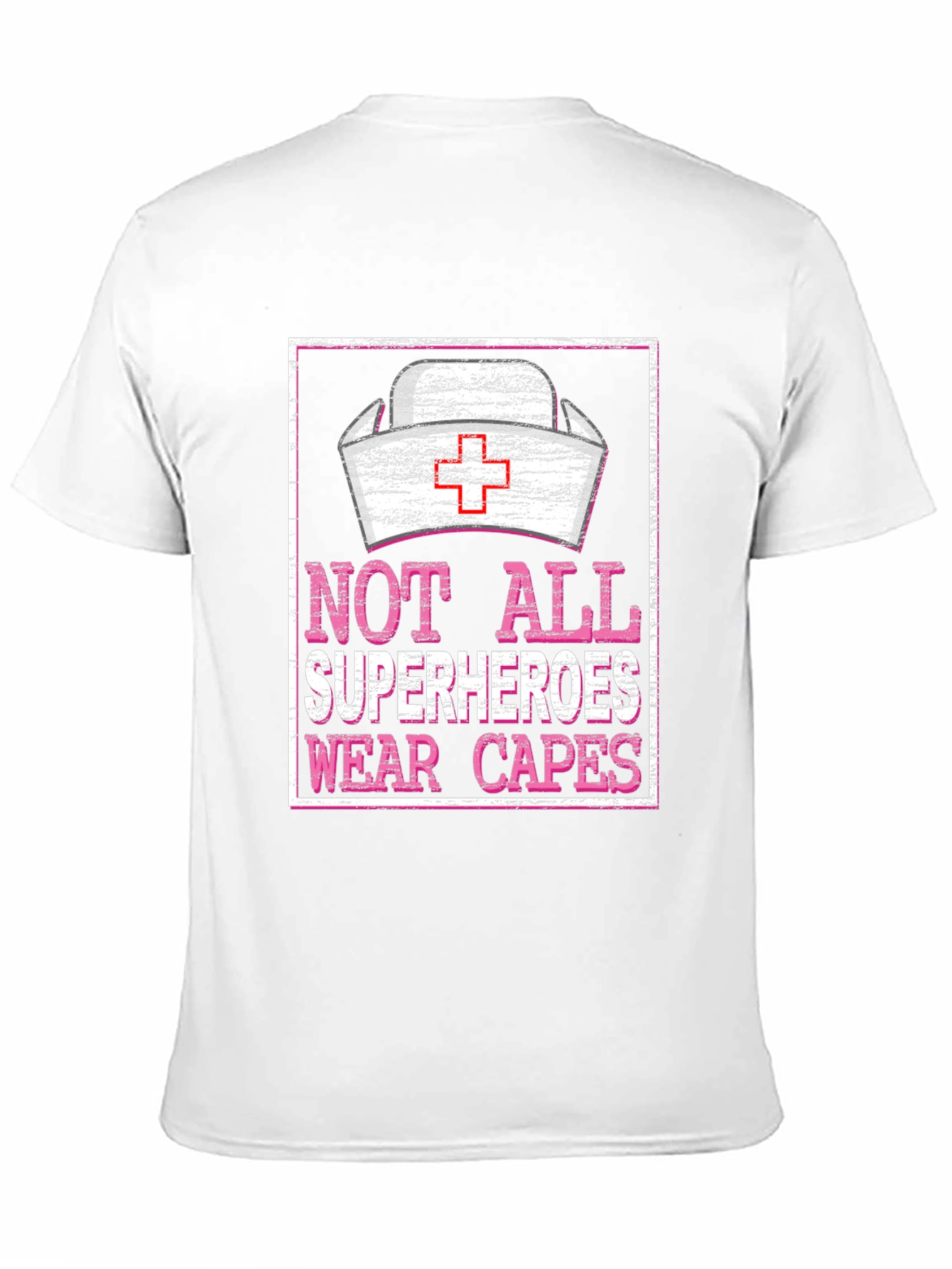Black Nurse Superhero T-Shirt - Medical Professional Appreciation Tee view 11