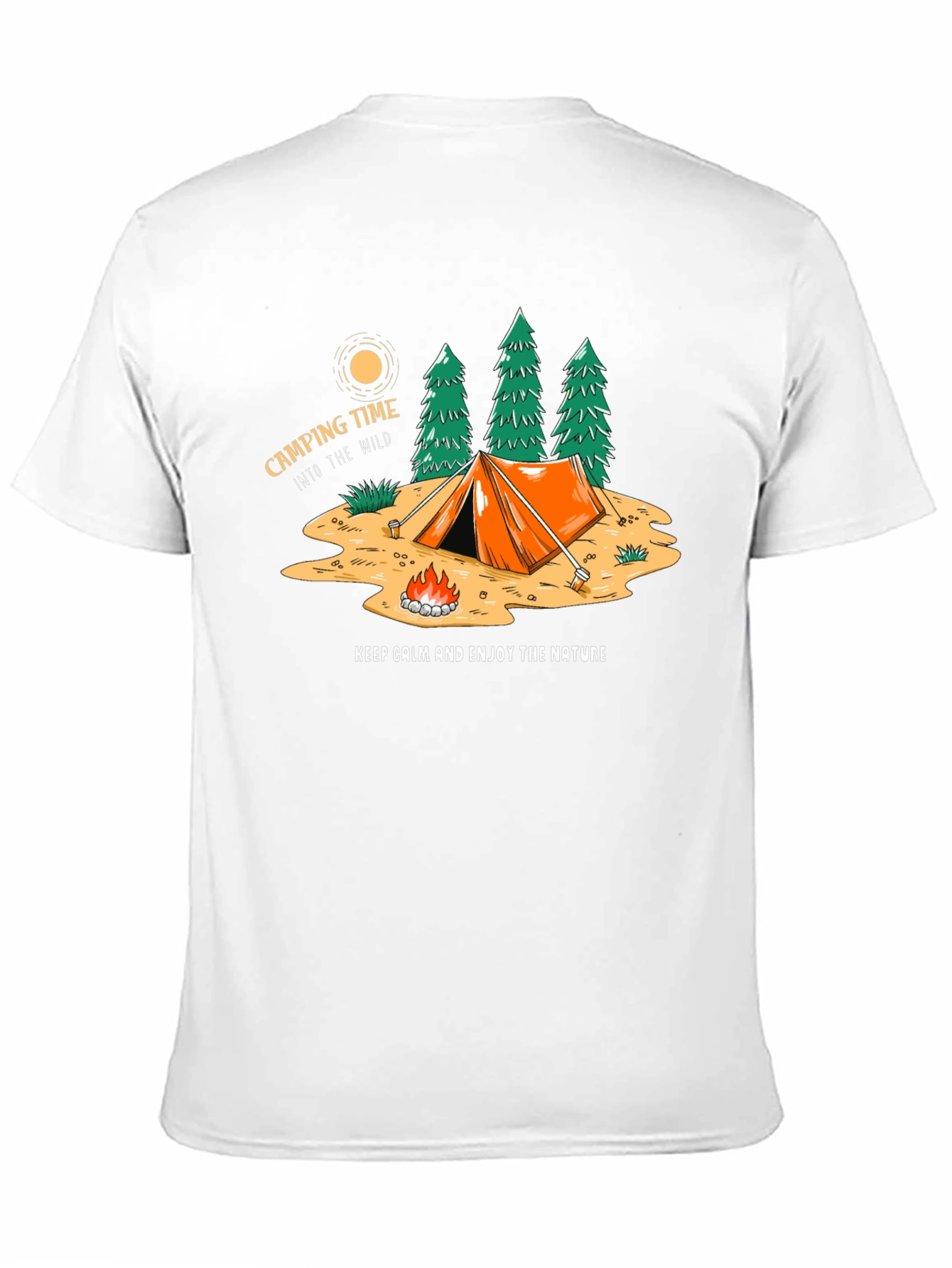 Black Camping Time Graphic Tee - Into the Wild view 11