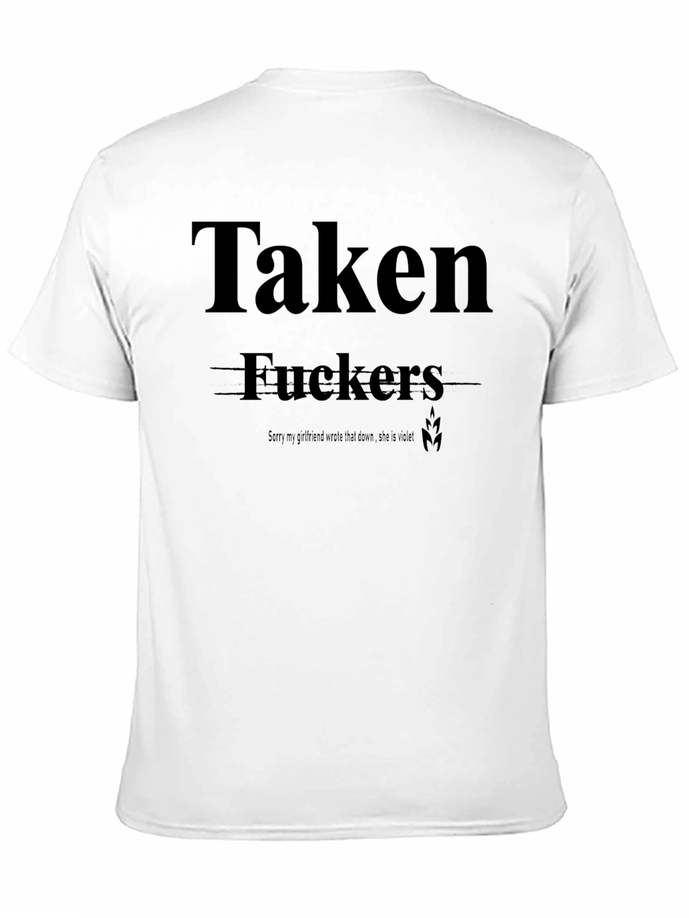 Black Taken T-Shirt - Funny Graphic Tee for Men view 11