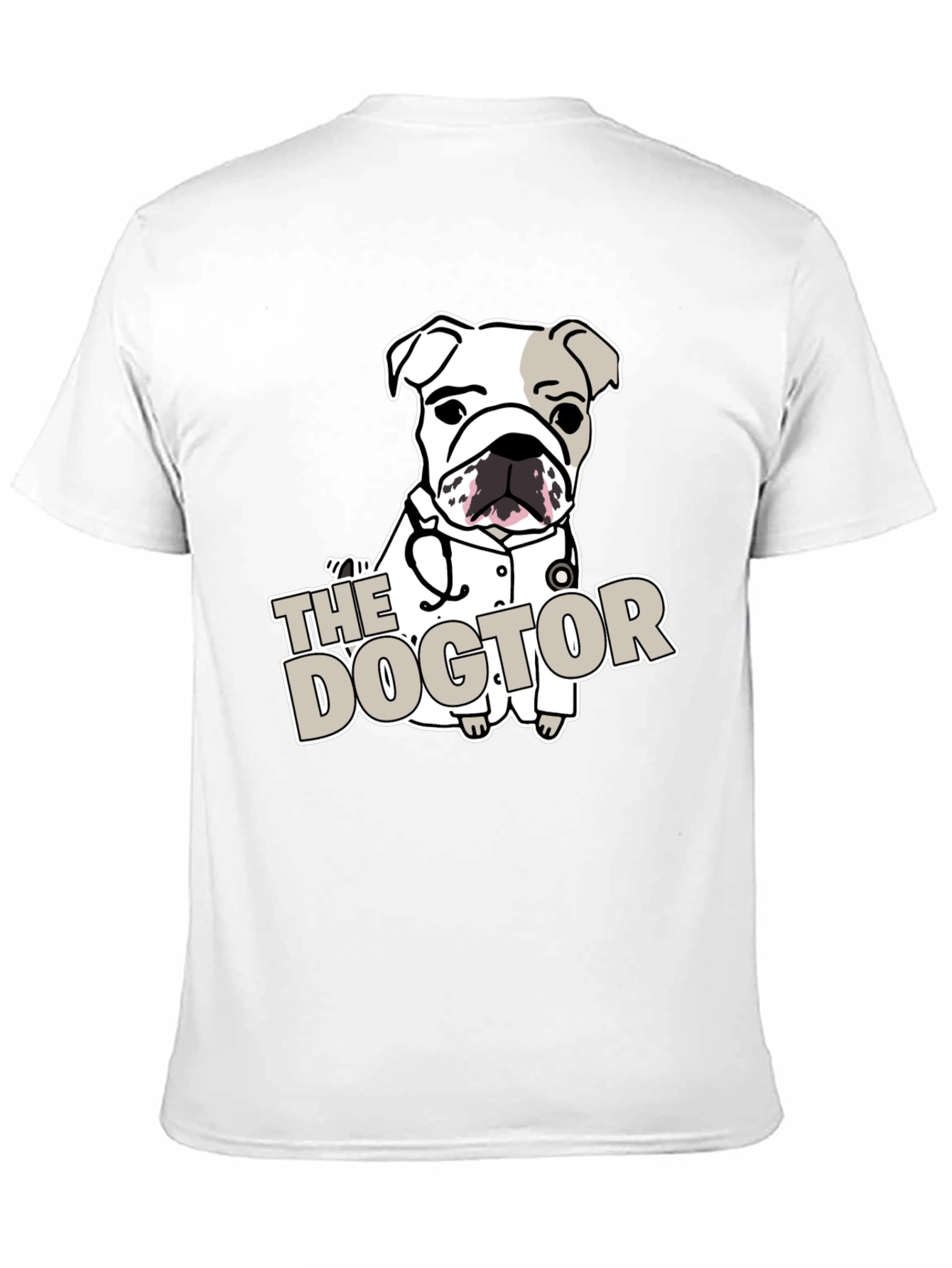 Black Dog Doctor T-Shirt: Cute Animal Lover Tee view 11