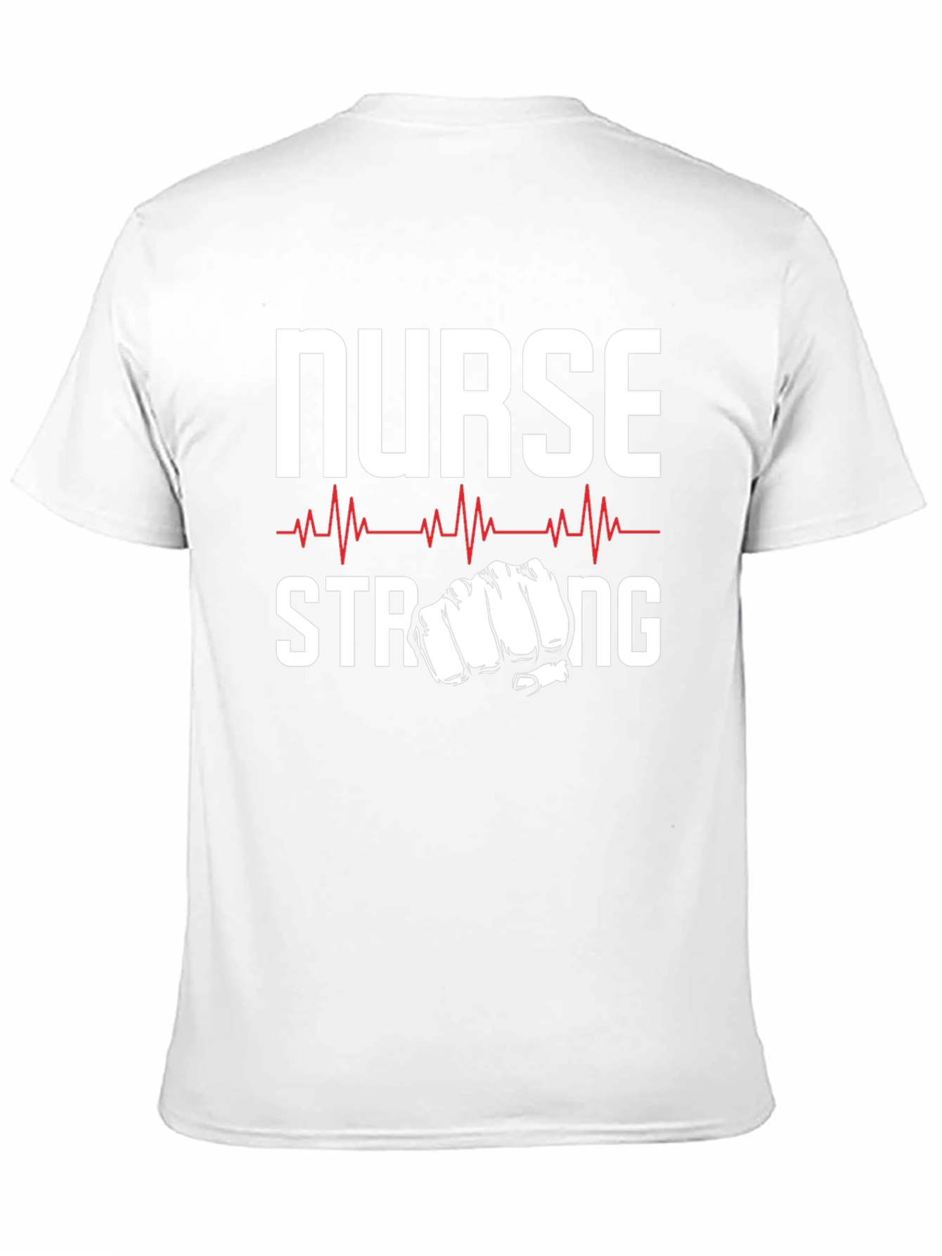 Black Nurse Strong Graphic Tee view 11