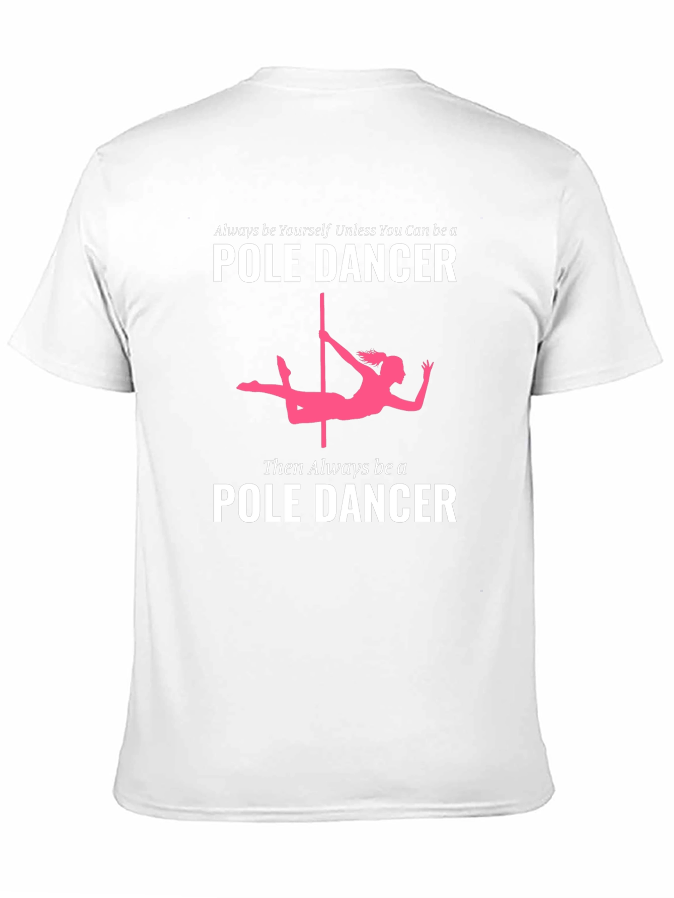 Black Pole Dancer Graphic T-Shirt - Novelty Tee view 11